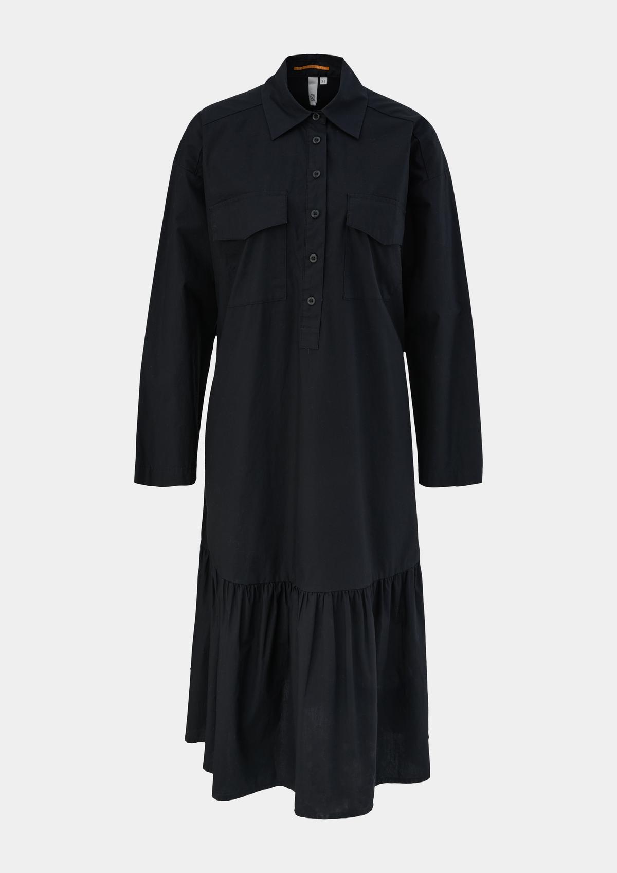 s.Oliver Shirt dress with a flounce