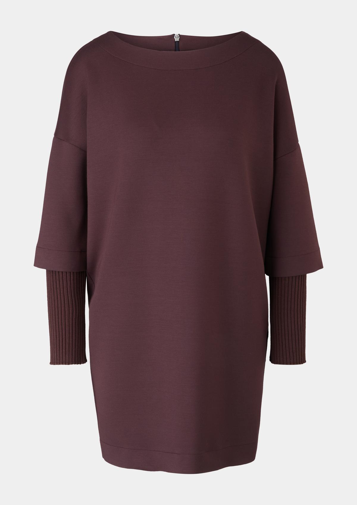 s.Oliver Sweatshirt dress with ribbed sleeves