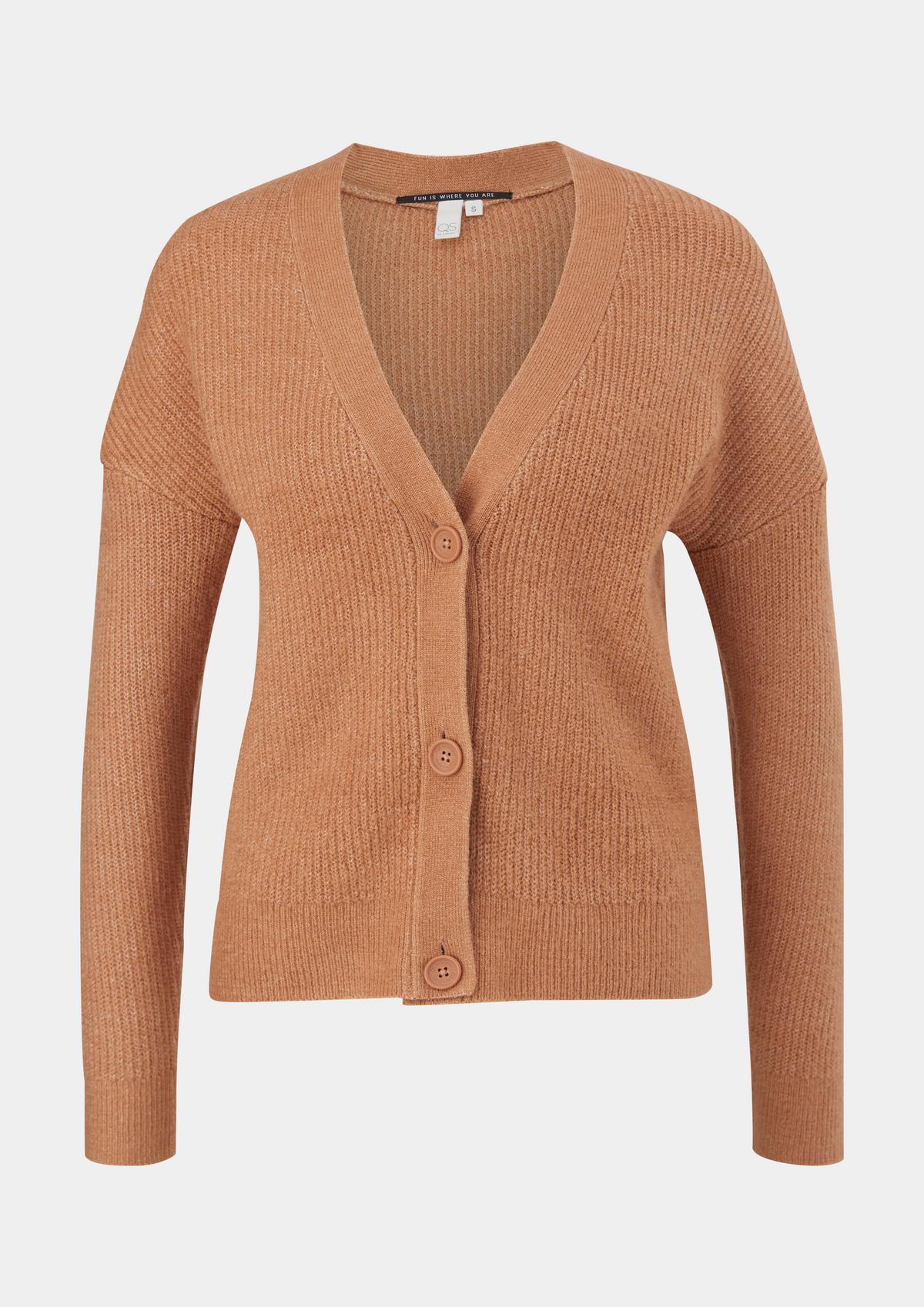 s.Oliver Cardigan with a button placket