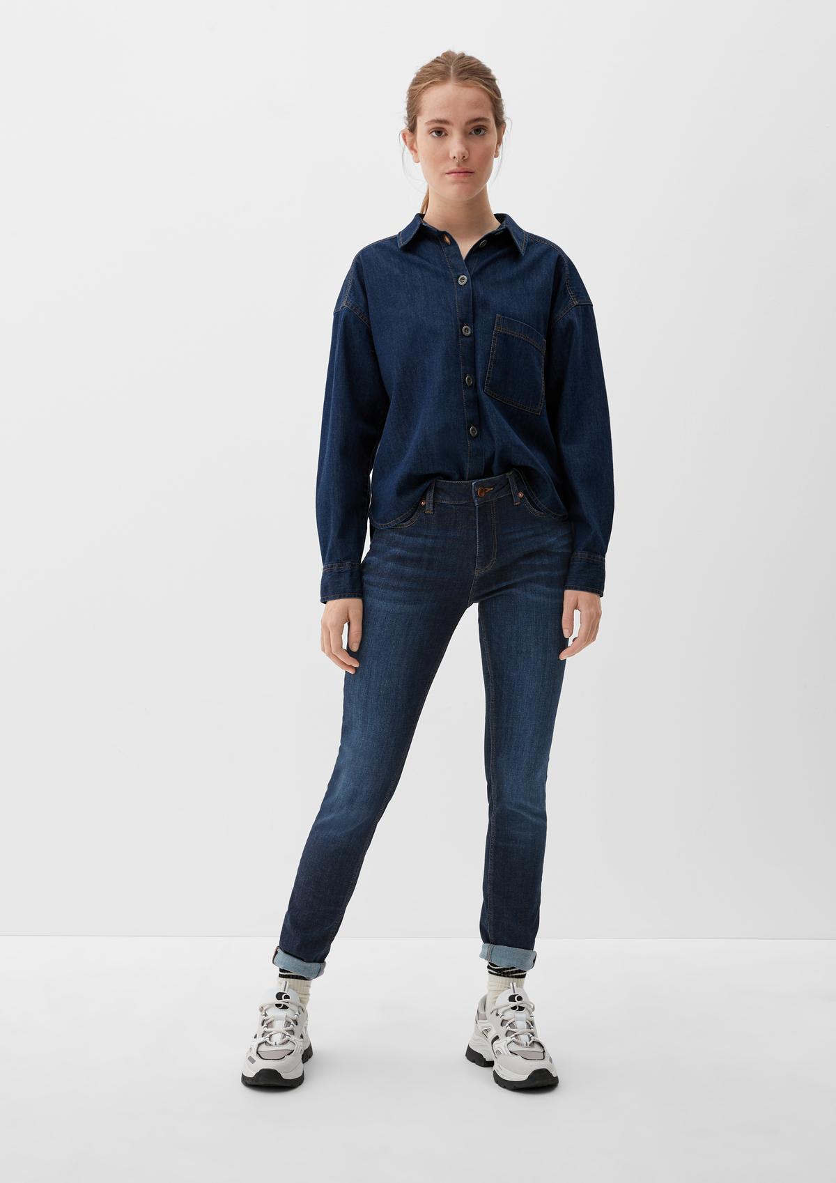 s.Oliver Skinny fit: viscose blend jeans