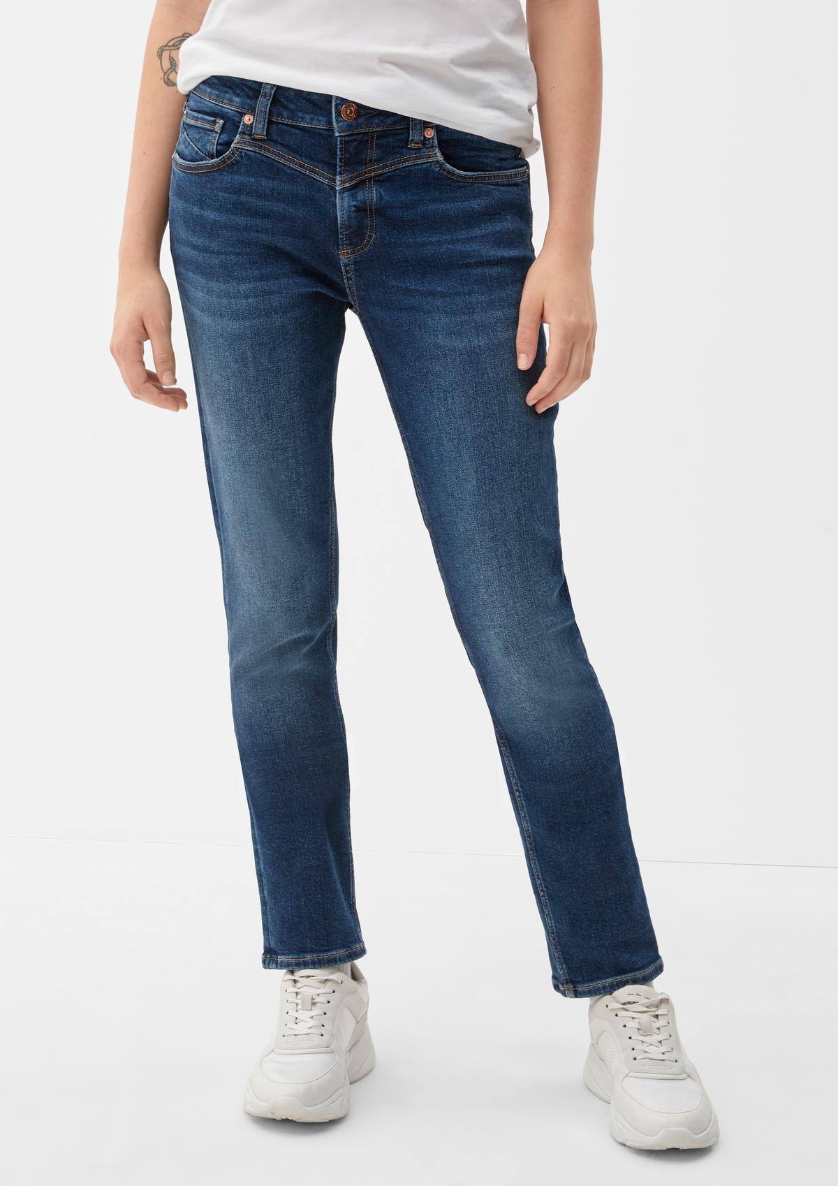 s.Oliver Slim: klassieke blue jeans