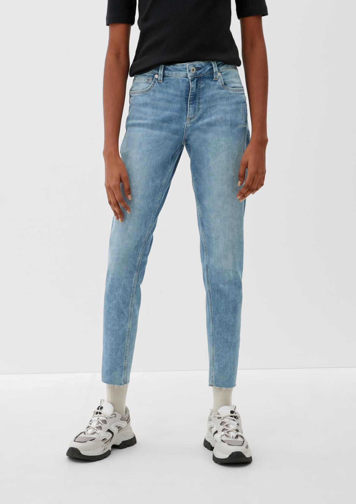 s.Oliver Sadie ankle-length jeans / skinny fit / mid rise / skinny leg