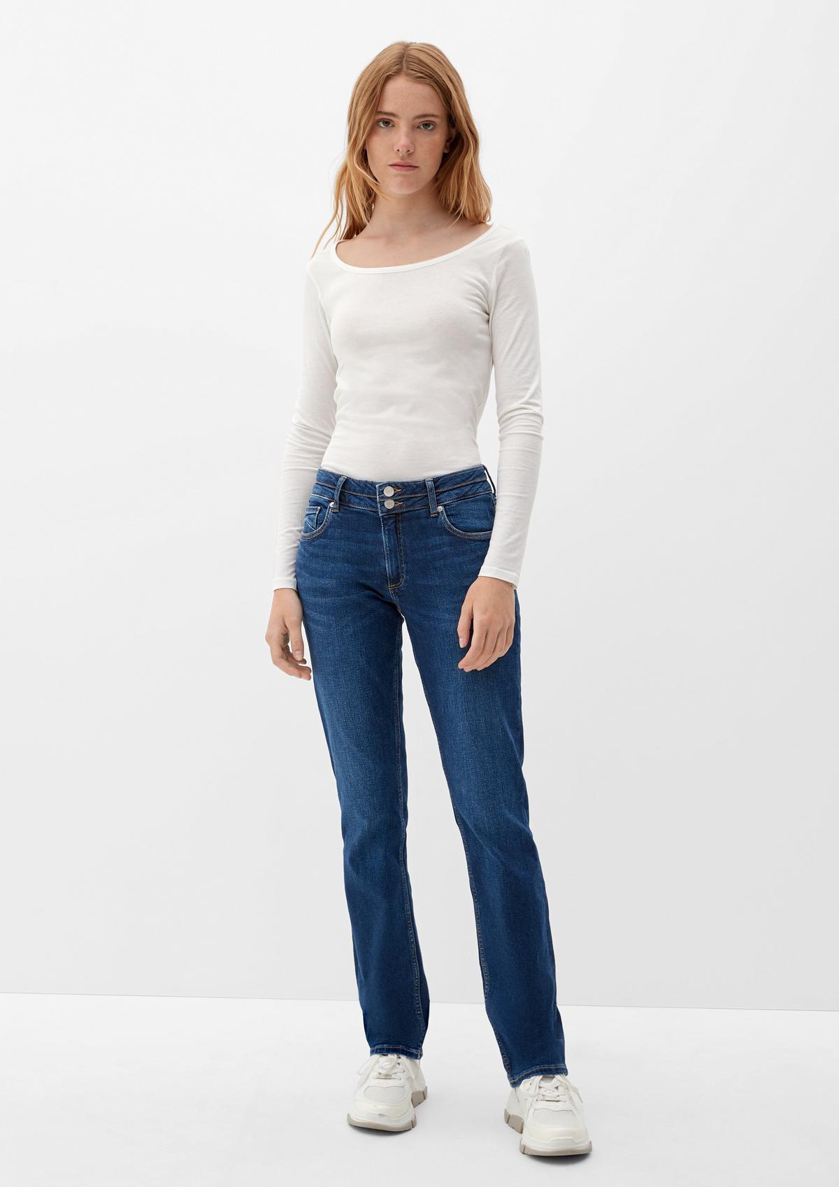 Jeans Catie / Slim Fit / Mid Rise / Straight Leg