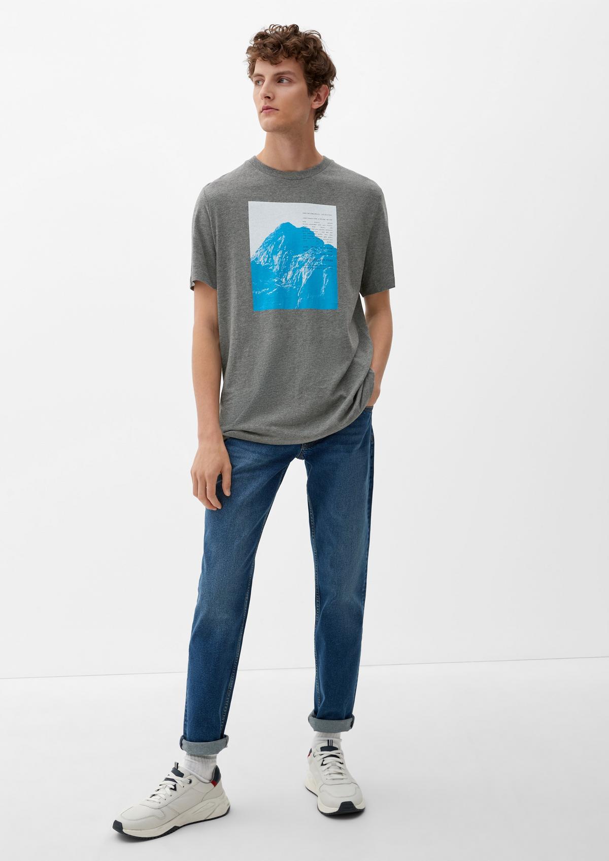 s.Oliver T-Shirt in a cotton/viscose blend