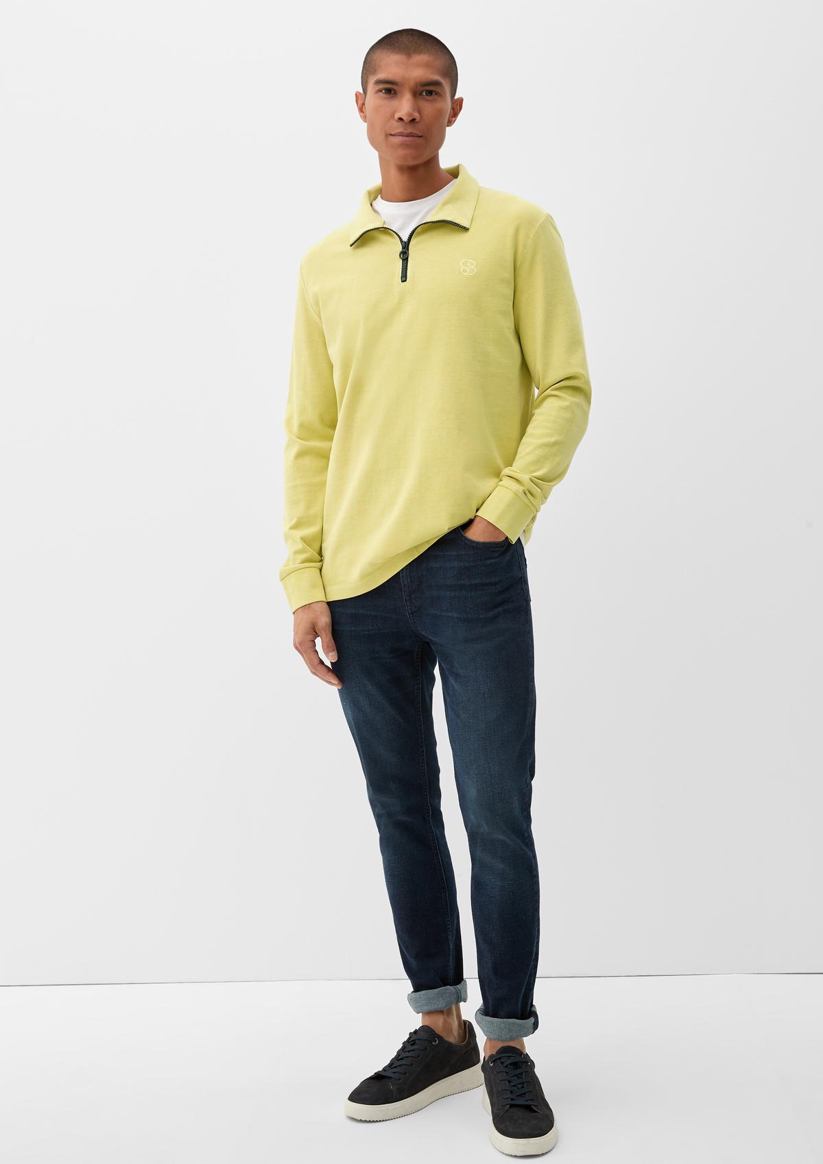 s.Oliver Top with a zip neck
