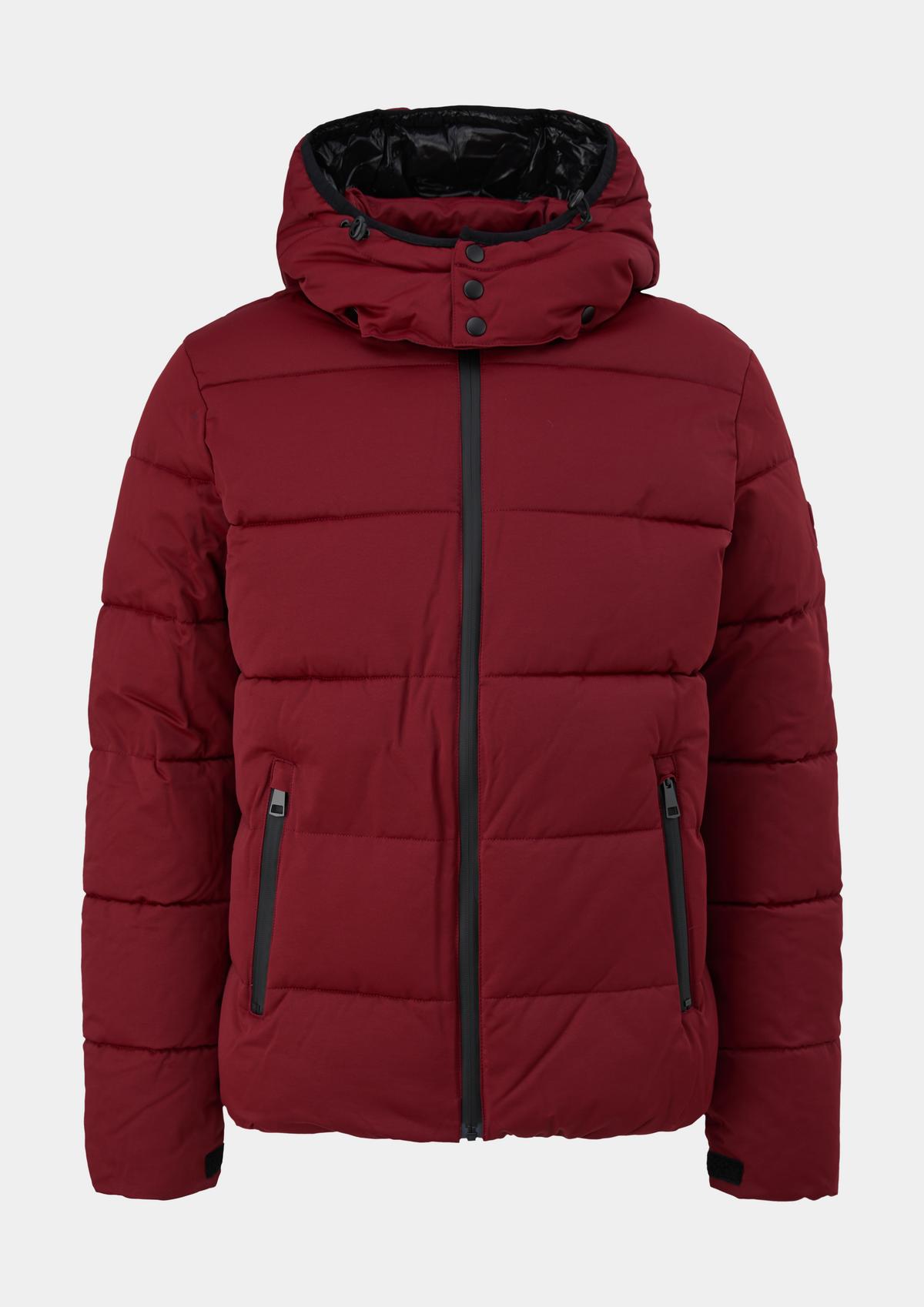 s.Oliver Quilted jacket with a detachable hood