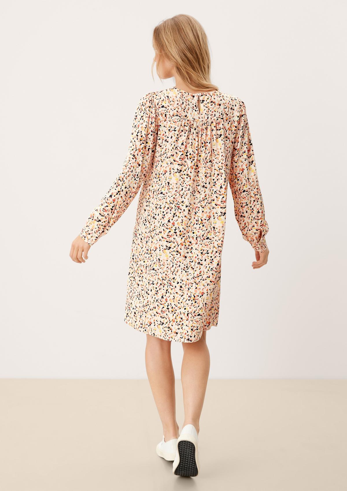 s.Oliver Dress with an all-over print