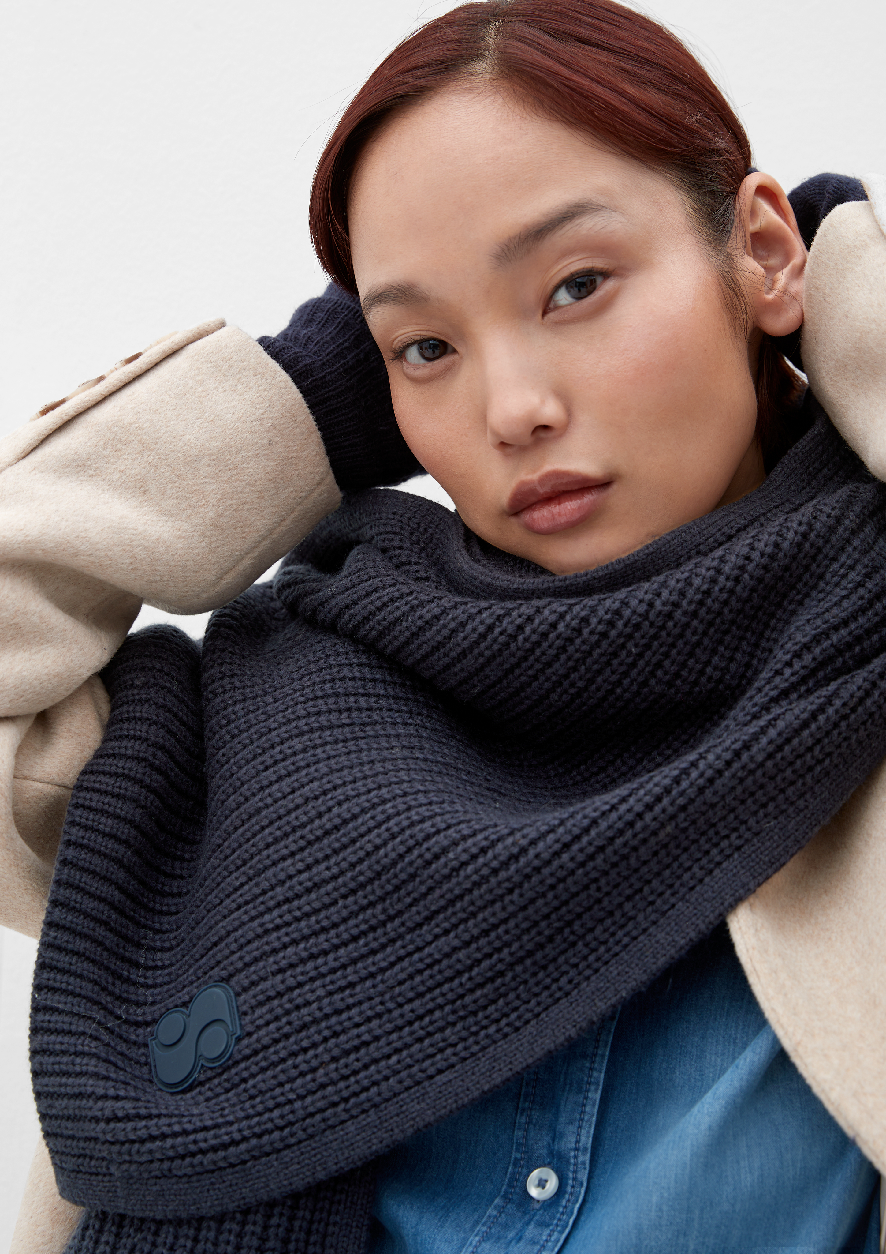 s.Oliver Strickschal aus Viskosemix