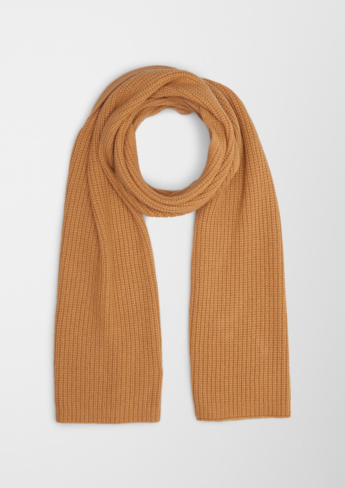 s.Oliver Scarf with viscose and wool