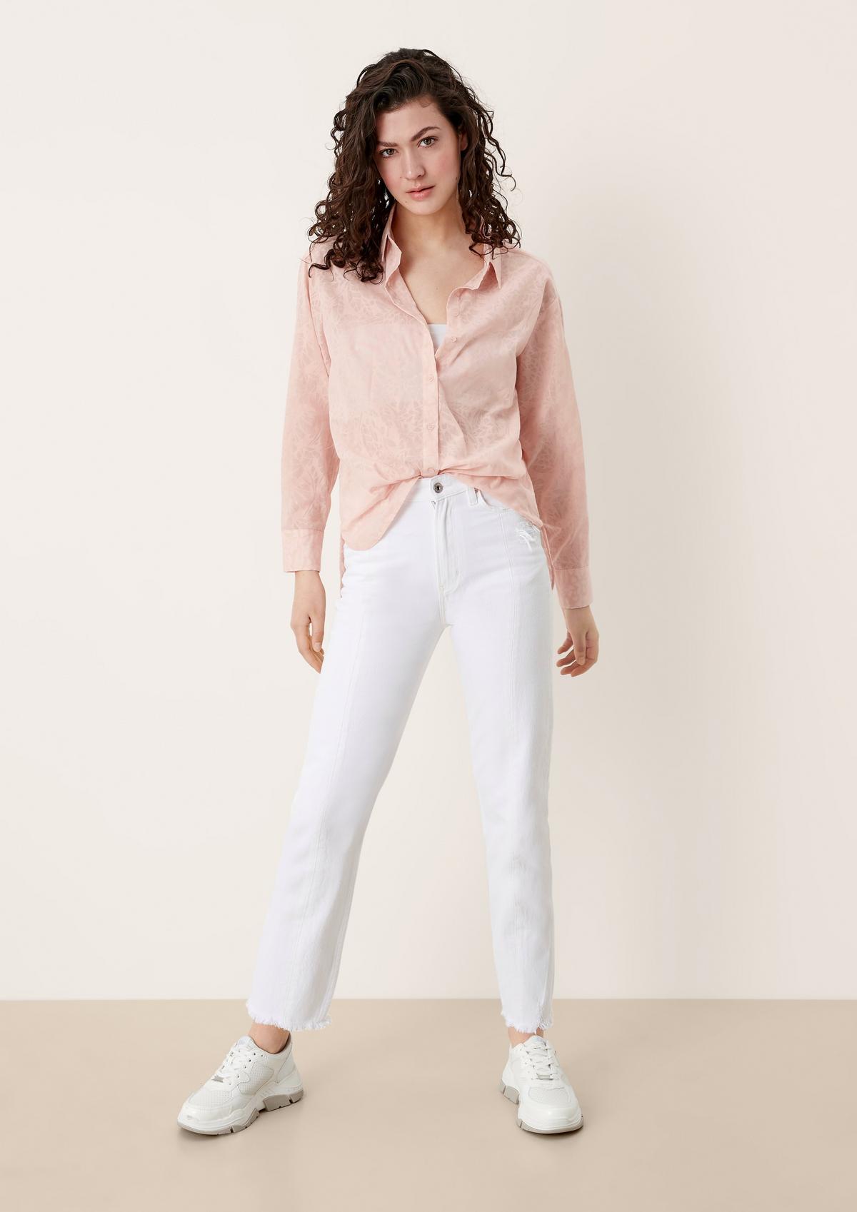 s.Oliver Blouse with a burnout pattern
