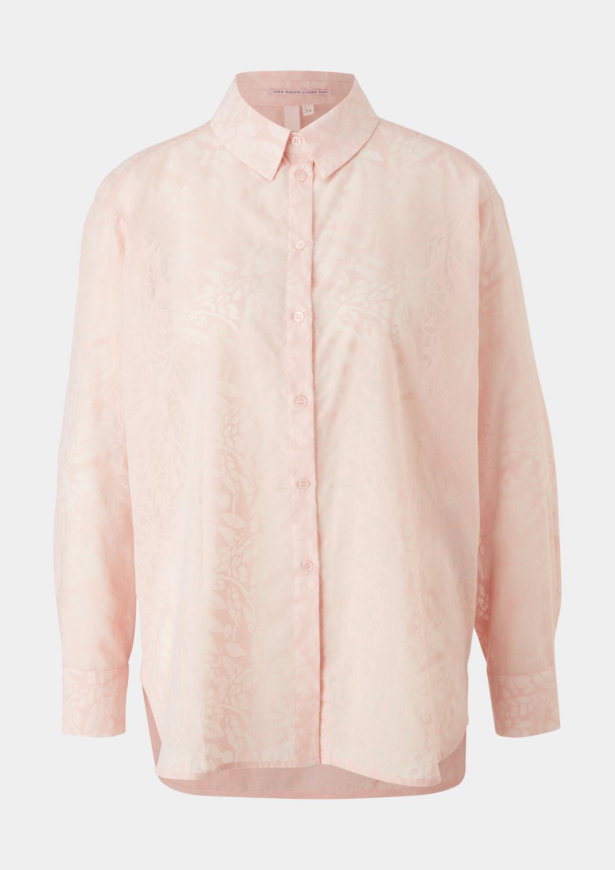 s.Oliver Blouse with a burnout pattern