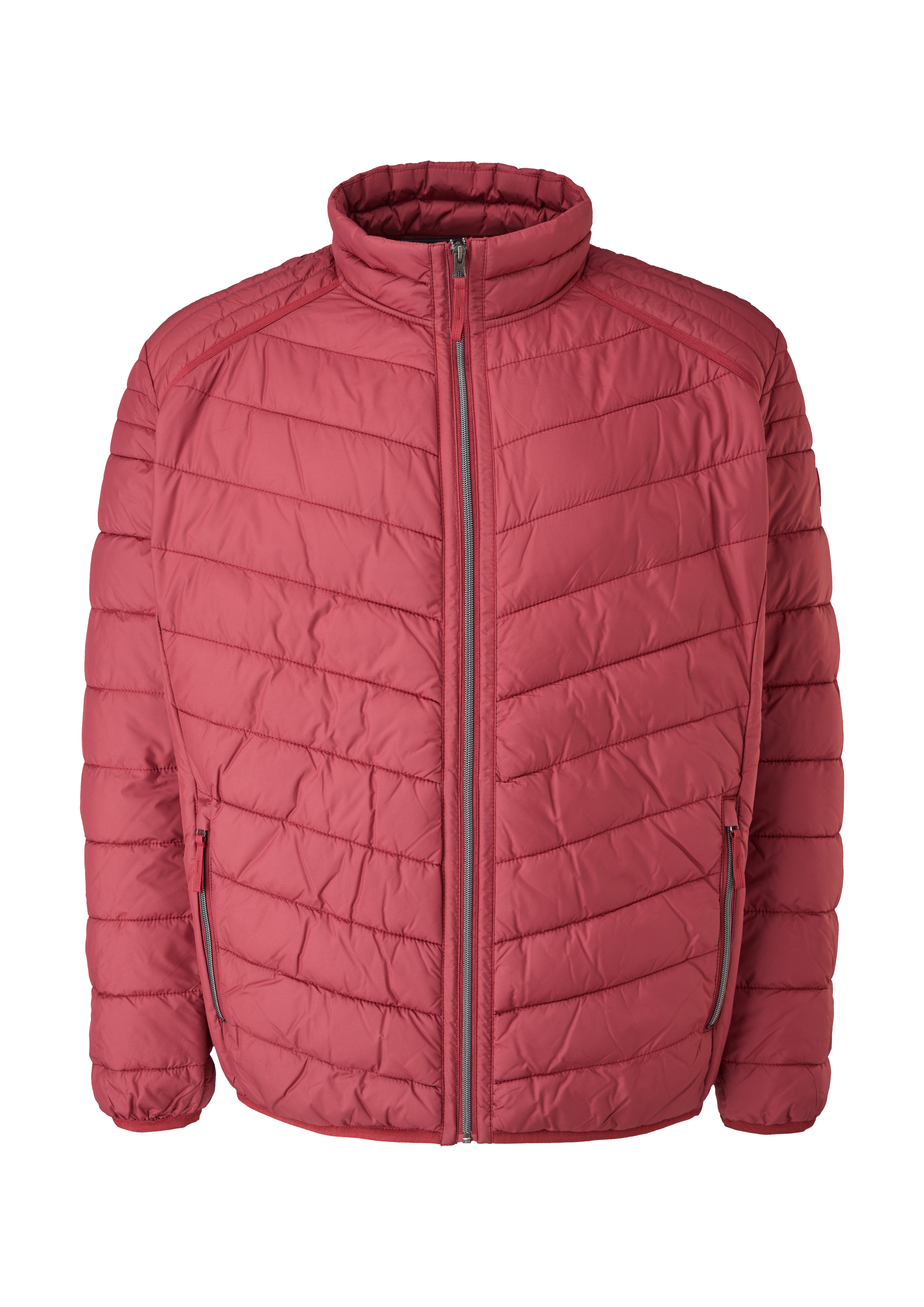 s.Oliver - Steppjacke mit Stehkragen, Herren, rot