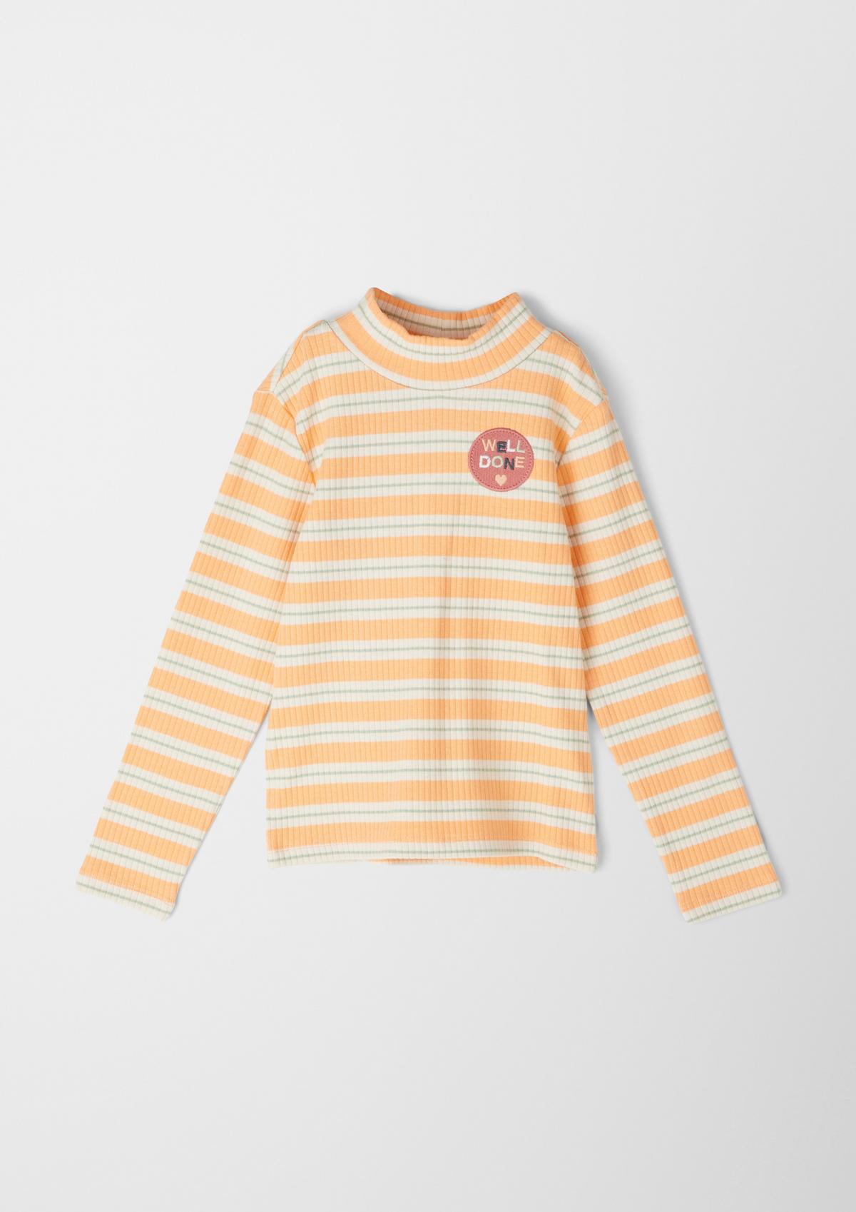 s.Oliver Long sleeve top with a stripe pattern