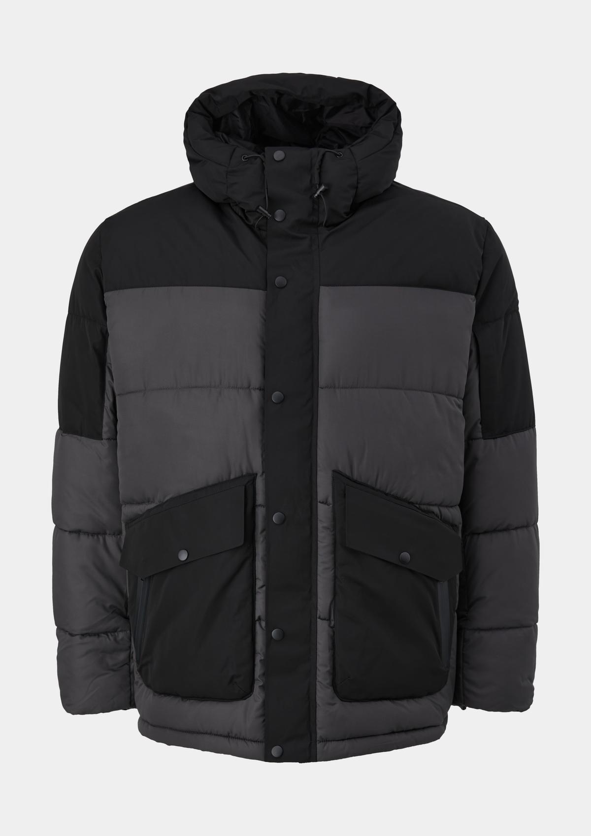 s.Oliver Quilted jacket with a hood