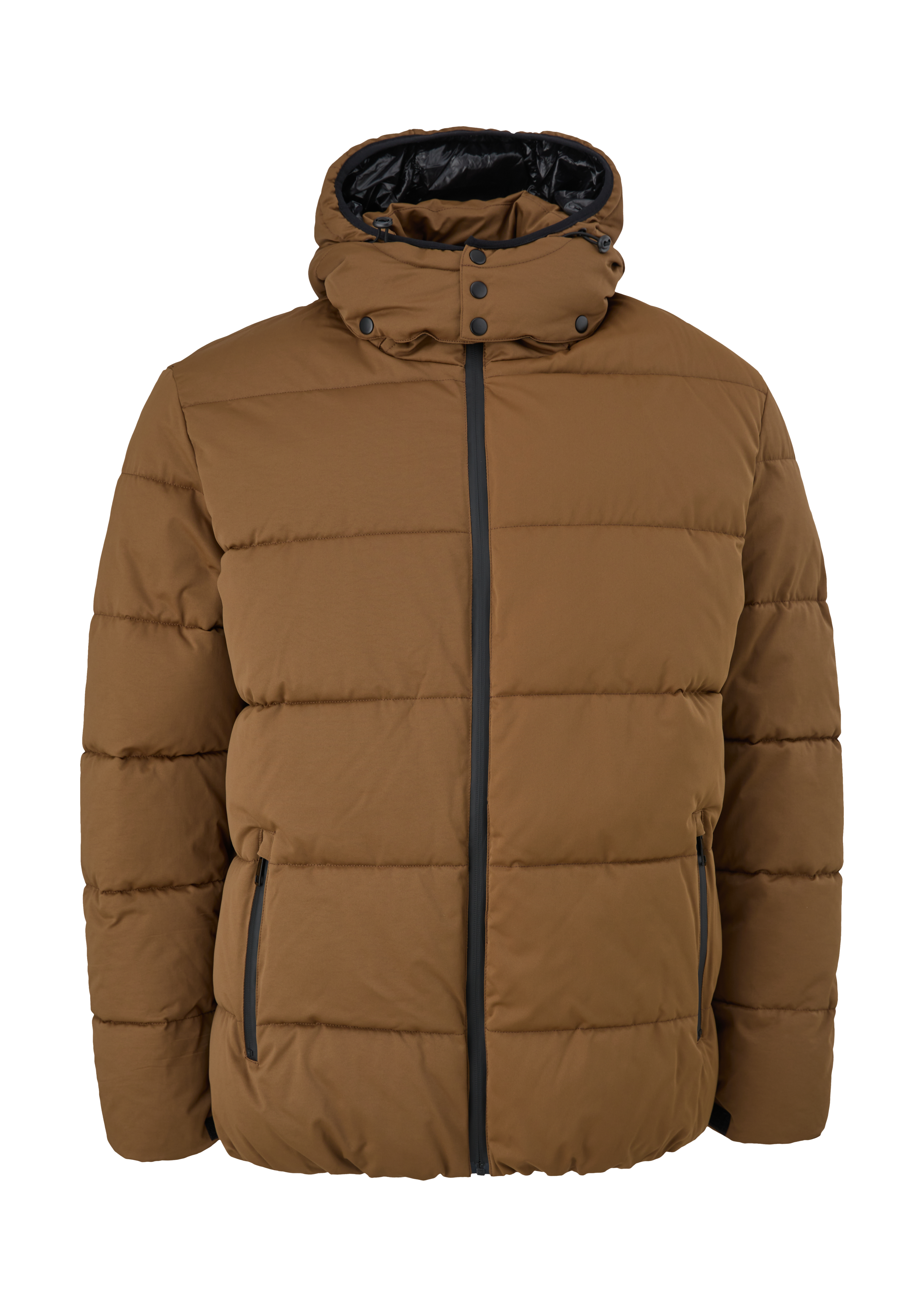 s.Oliver - Steppjacke mit Kapuze, Herren, braun