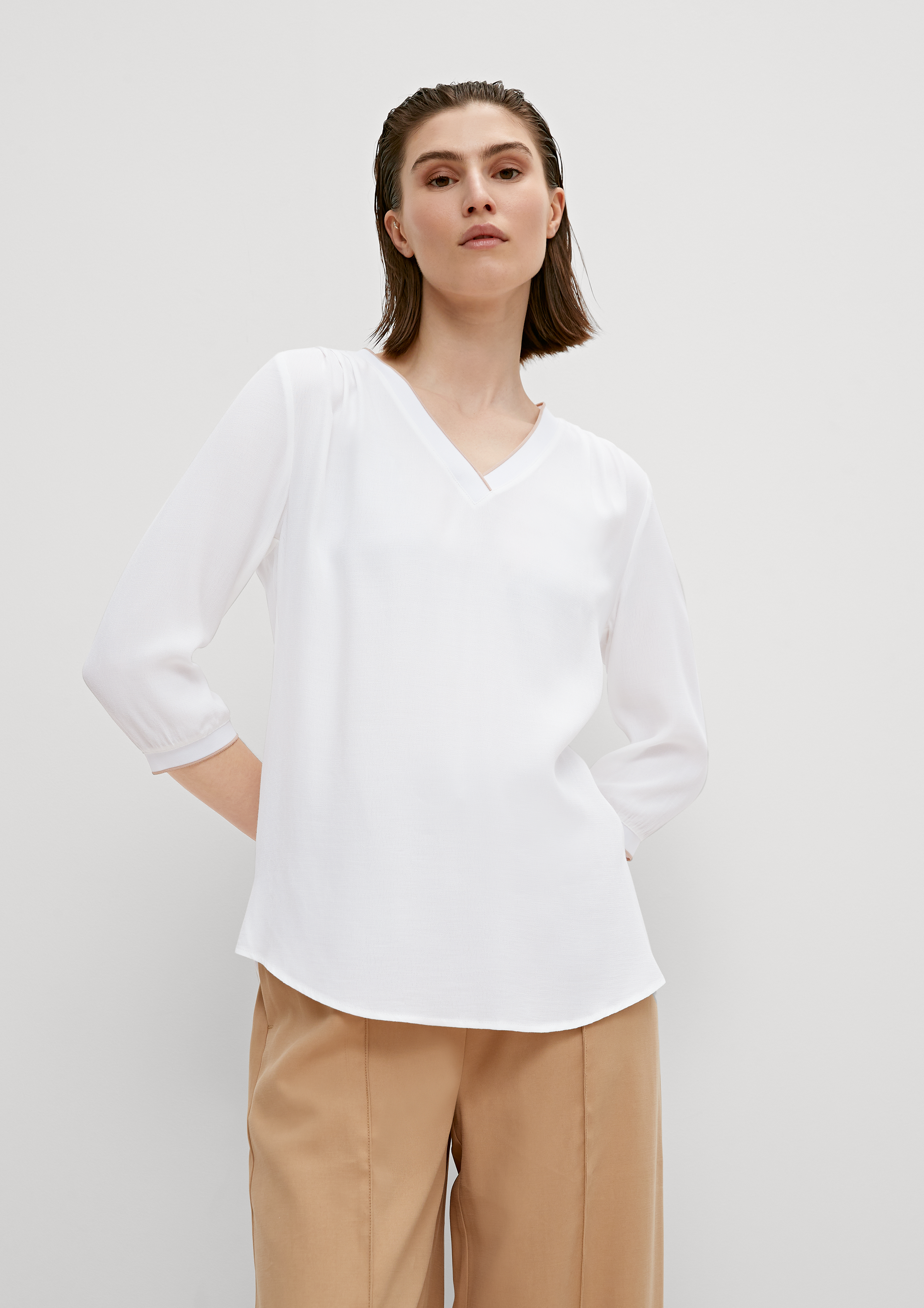 Viscose blouse in 0100