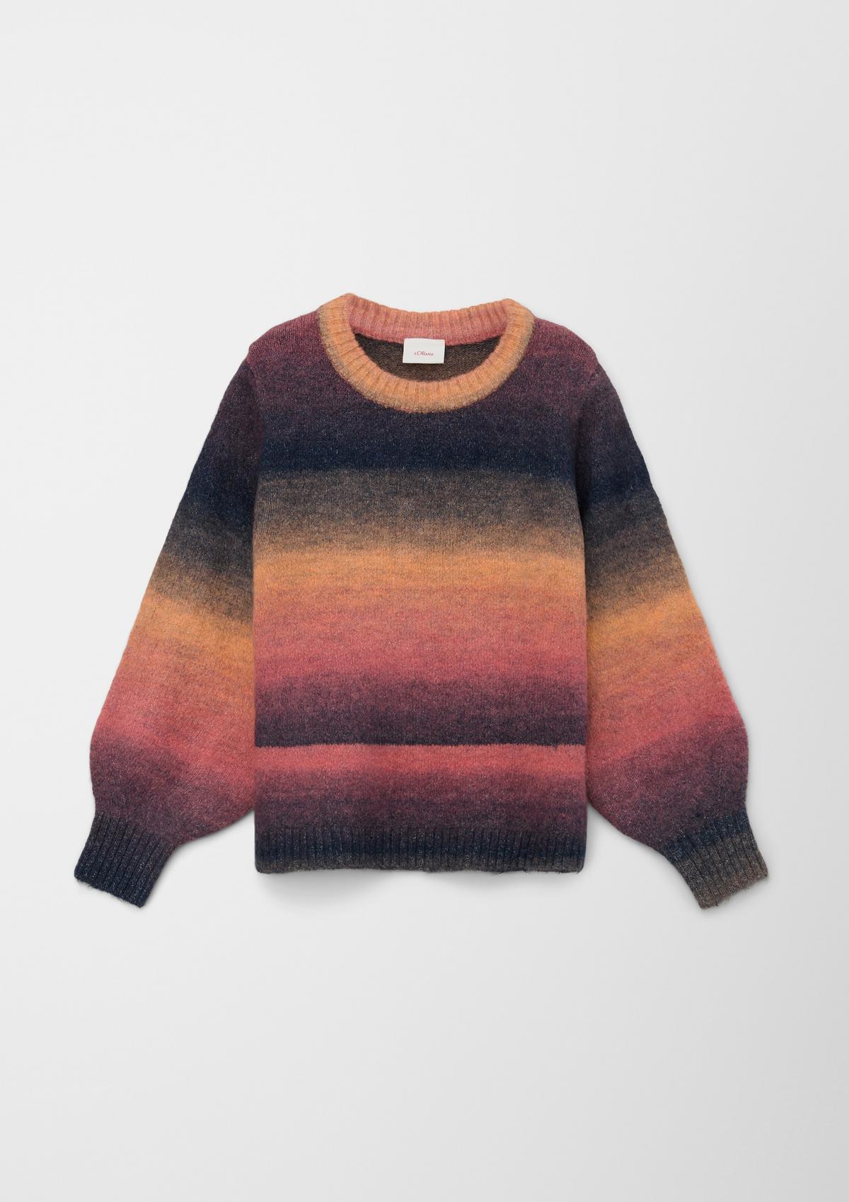s.Oliver Jumper with colour gradation