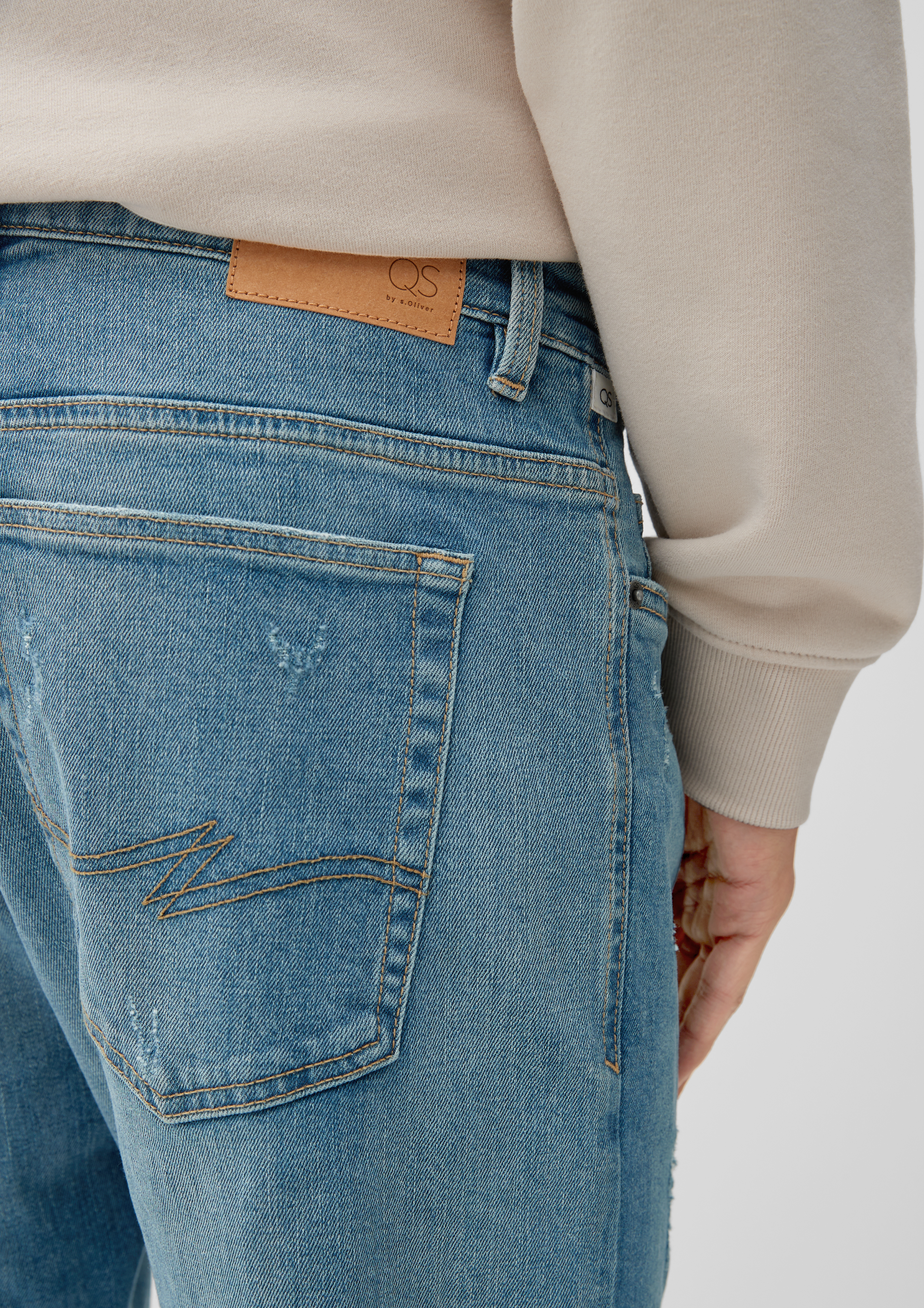 Jeans Rick / Slim Fit / Mid Rise / Slim Leg - himmelblau | s.Oliver