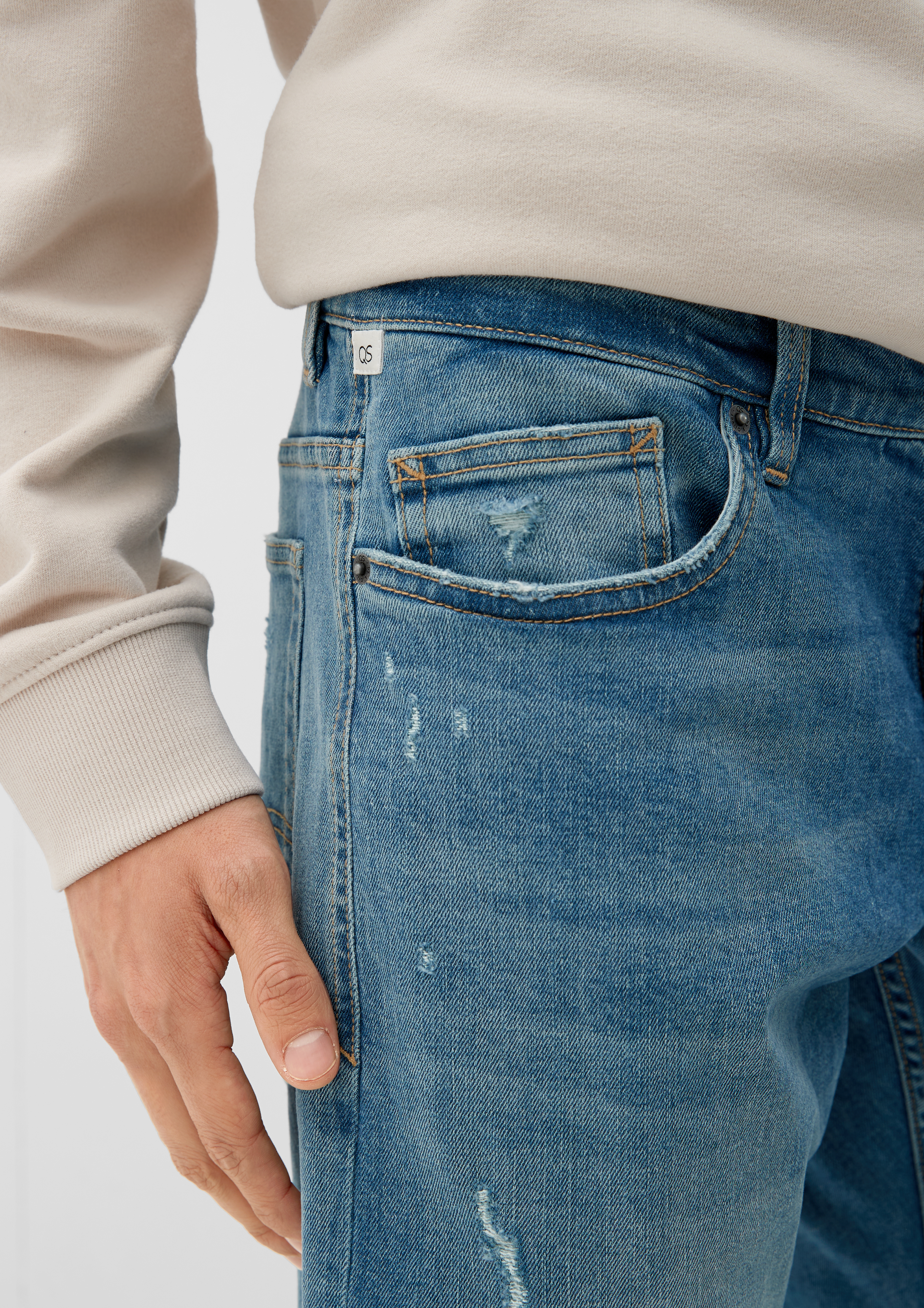 Jeans Rick / Slim Fit / Mid Rise / Slim Leg - himmelblau | s.Oliver