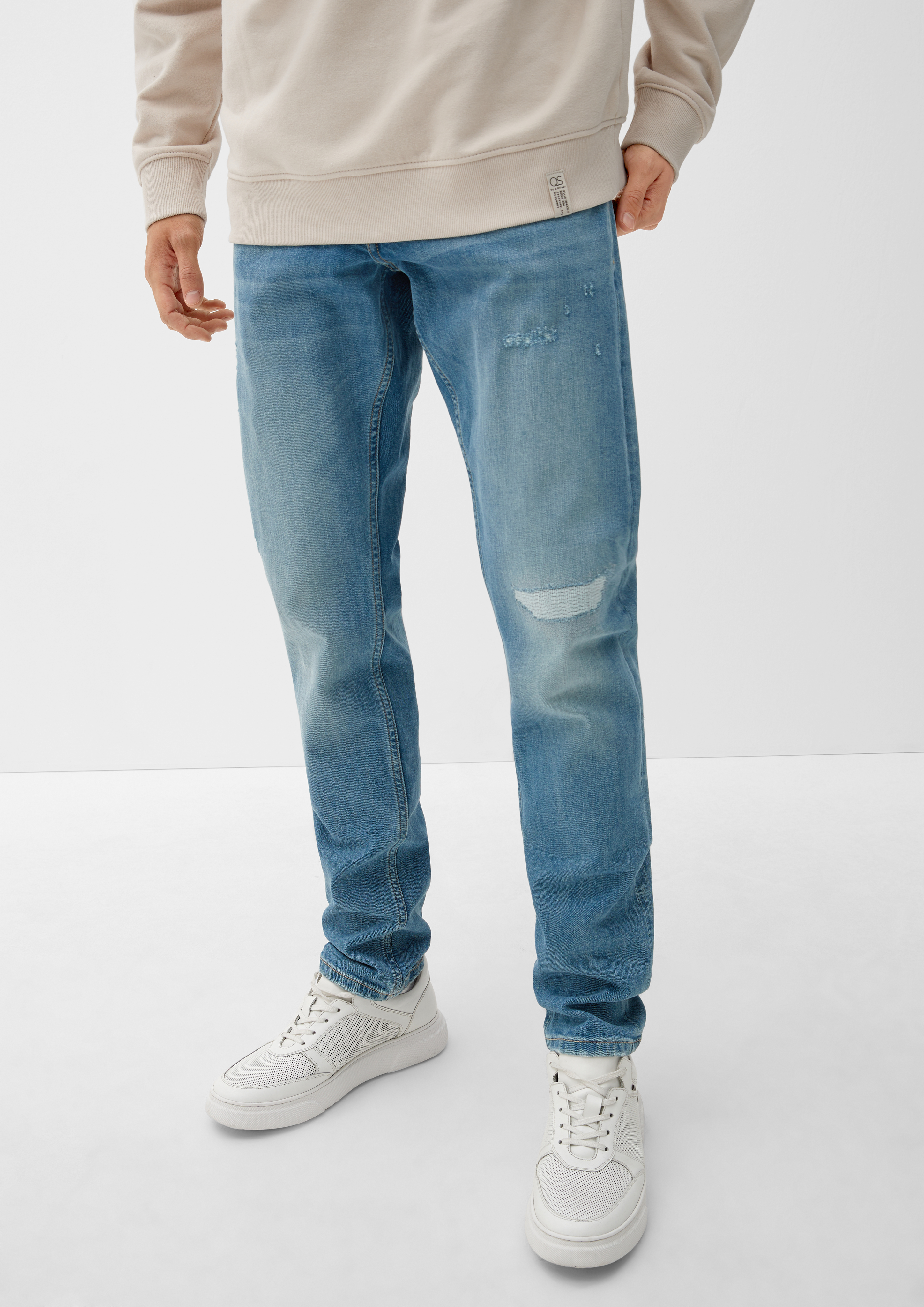 Jeans Rick / Slim Fit / Mid Rise / Slim Leg - himmelblau | s.Oliver