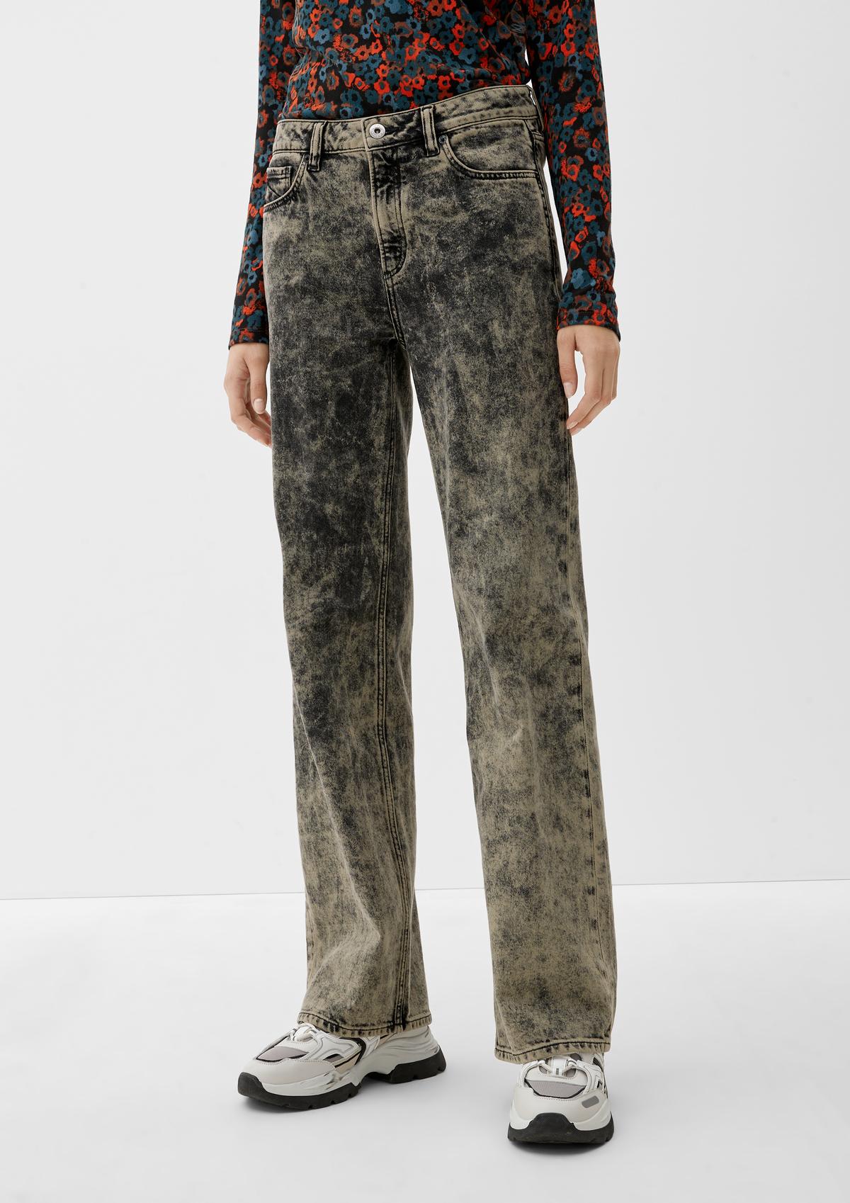s.Oliver Regular: džínsy so širokými nohavicami