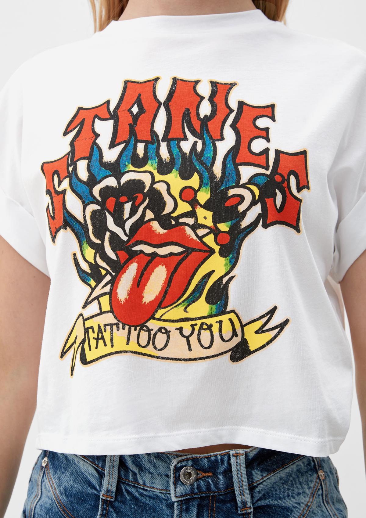 s.Oliver Majica kratek rokav z motivom glasbene skupine The Rolling Stones