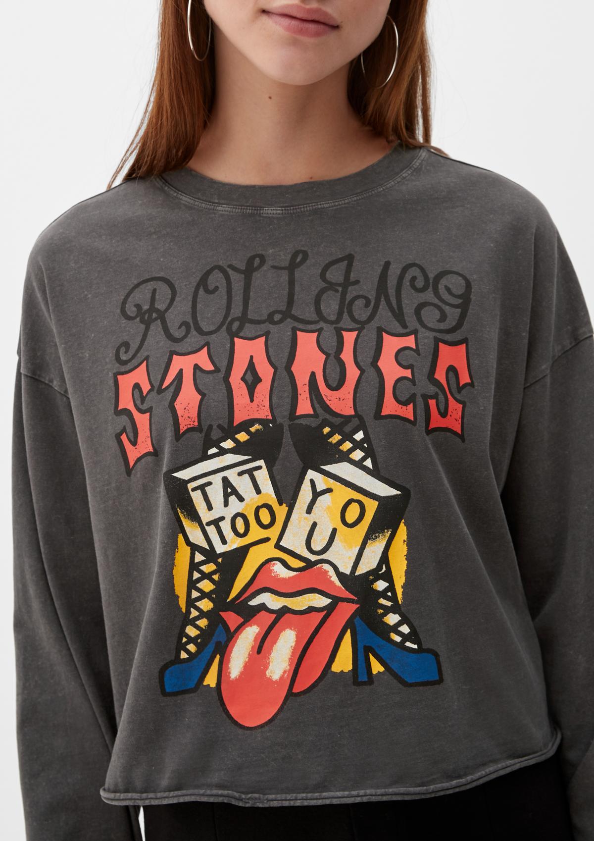 s.Oliver Shirt met Rolling Stones-print
