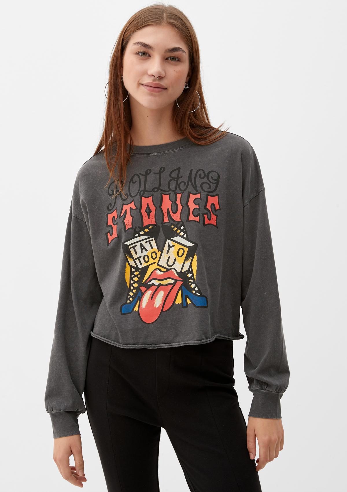 s.Oliver Top with a Rolling Stones print
