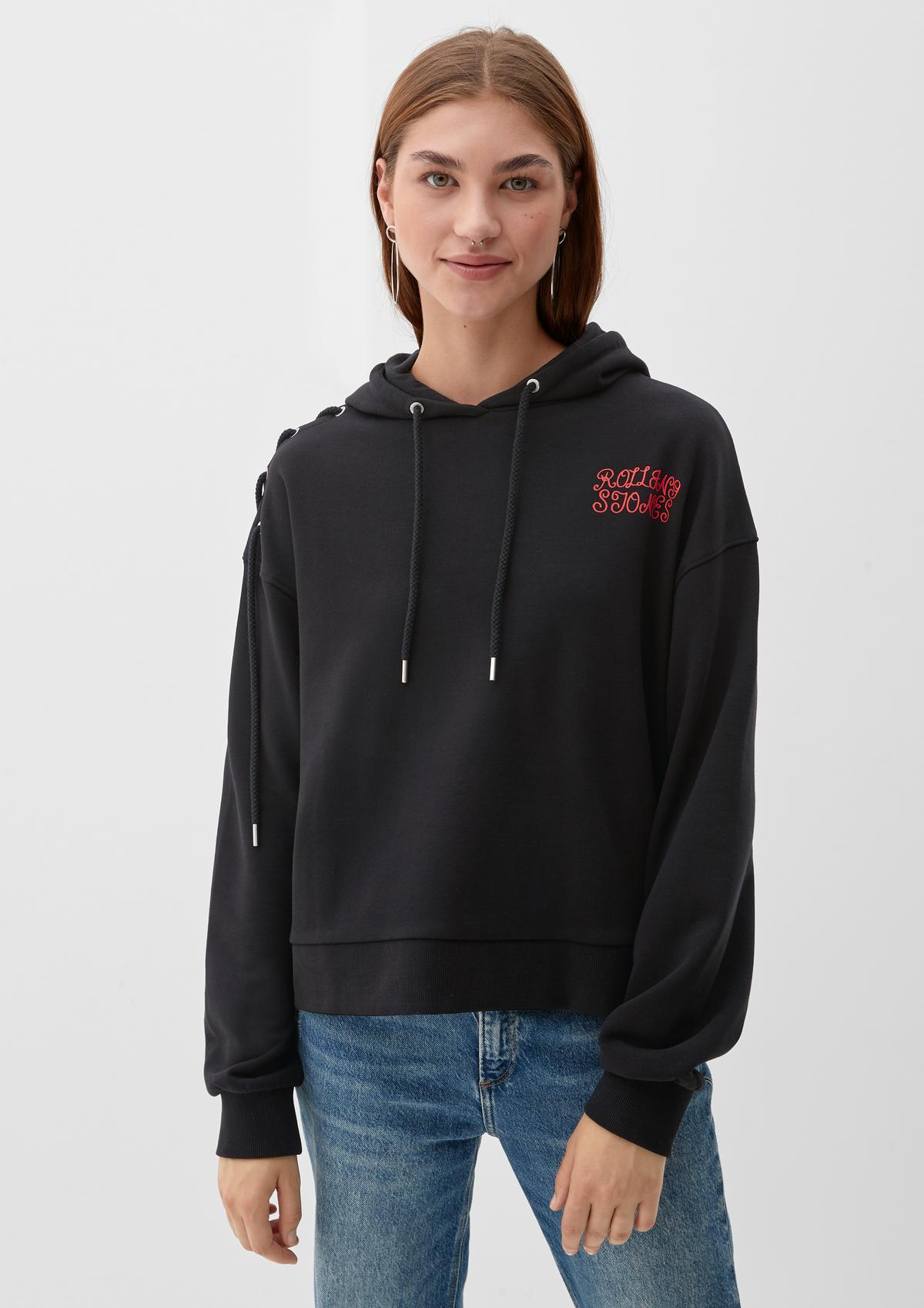 s.Oliver Hoodie with a Rolling Stones print
