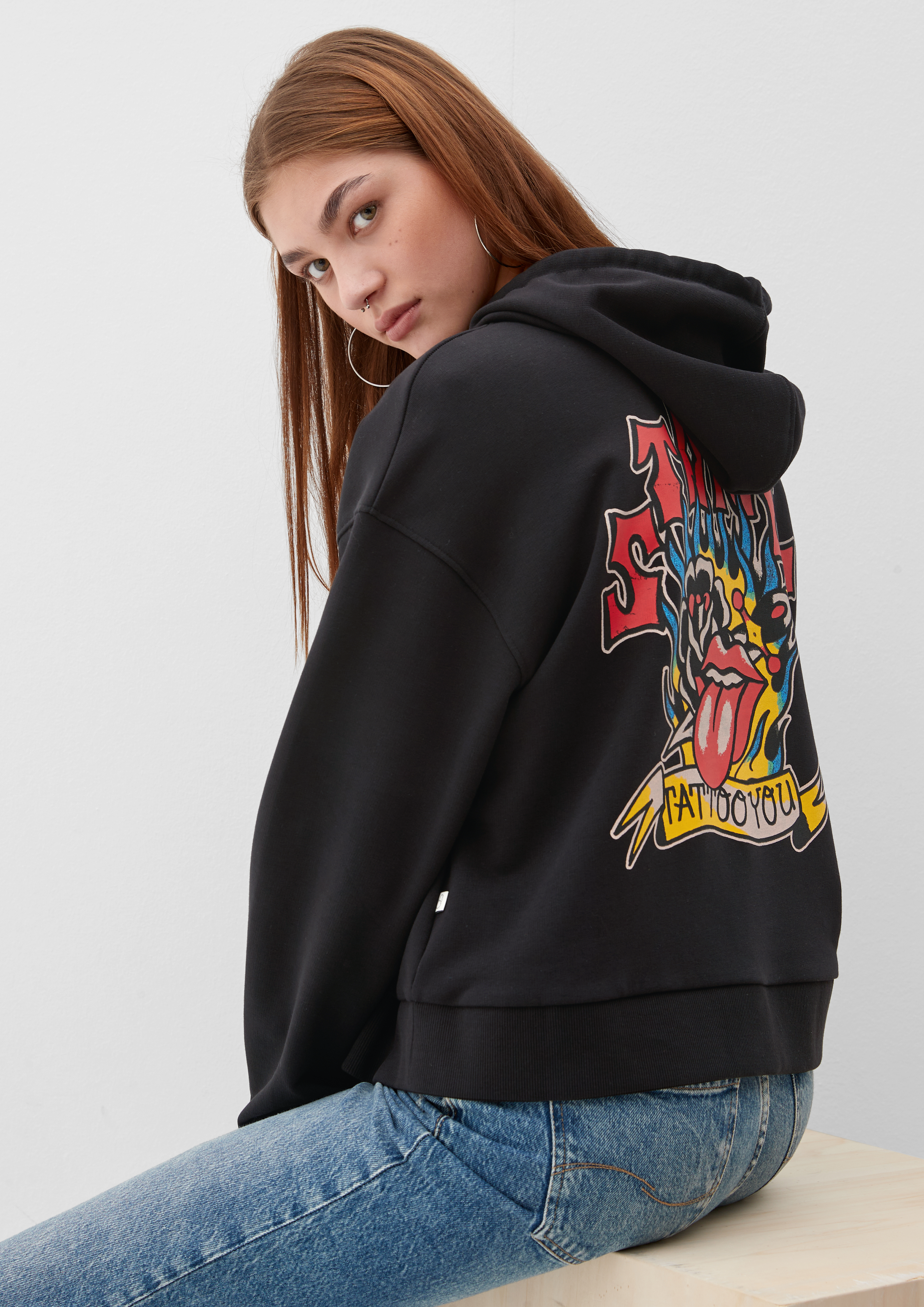 Hoodie discount zara woman