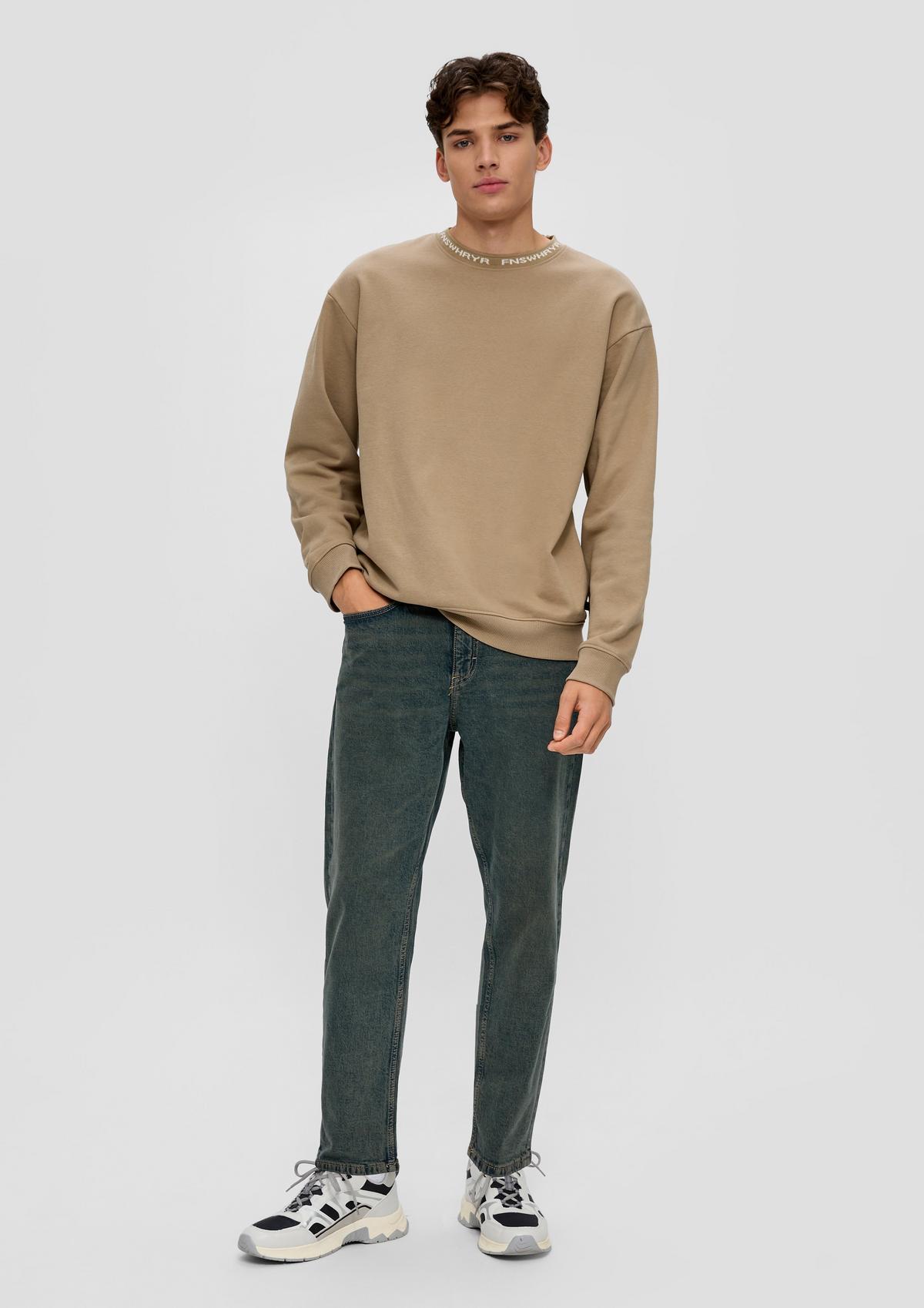 s.Oliver Relaxed fit: denim-look tracksuit bottoms