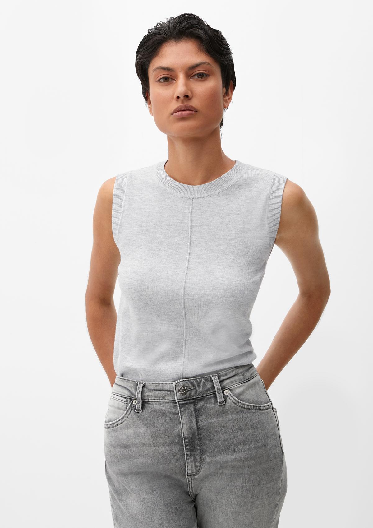 s.Oliver Knitted top with ribbed details