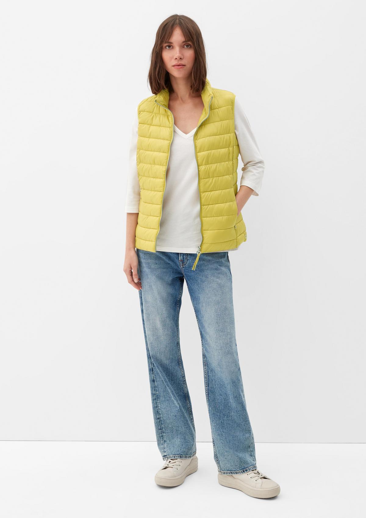 s.Oliver Quilted body warmer with bag