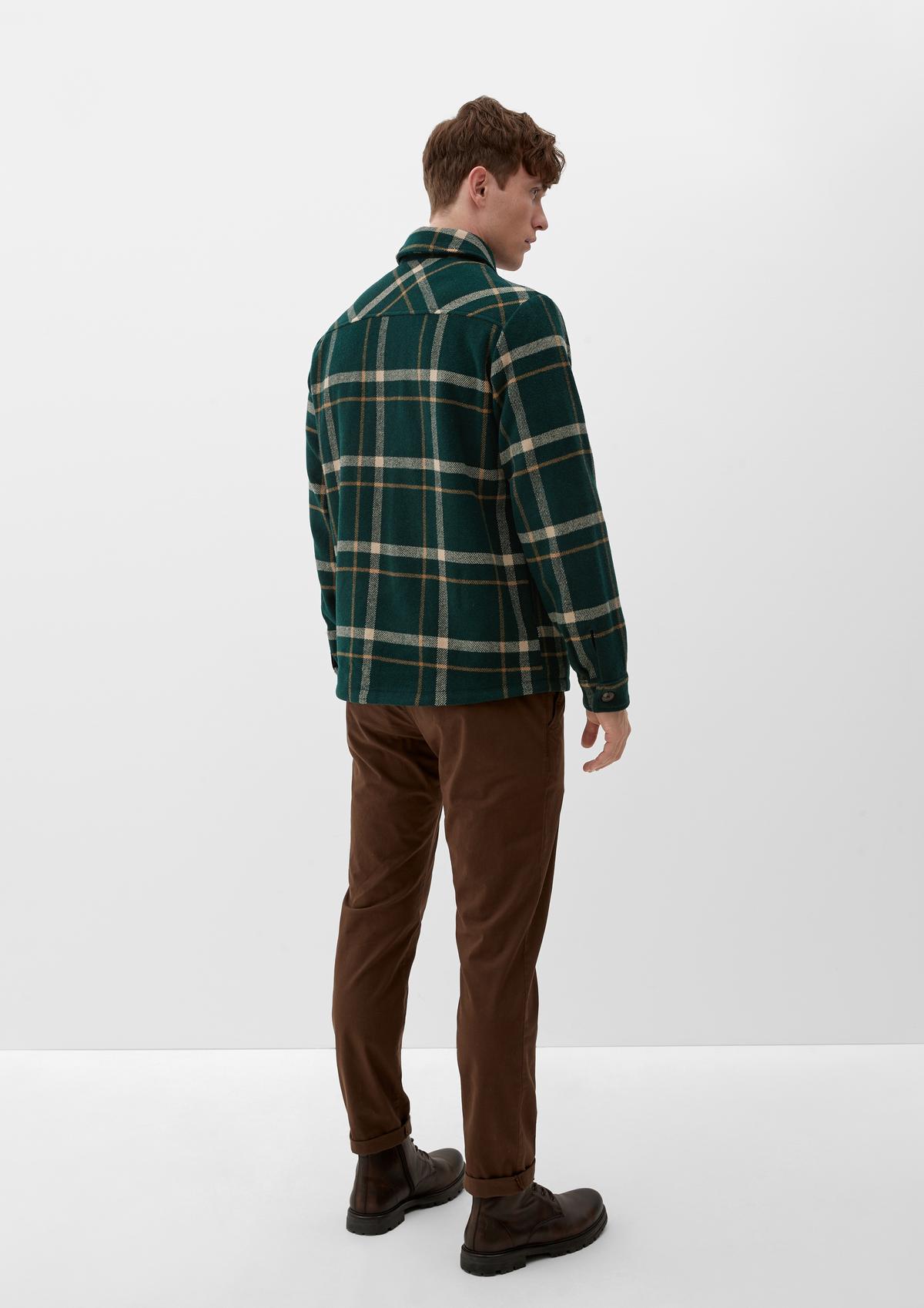 s.Oliver Wool blend shirt jacket