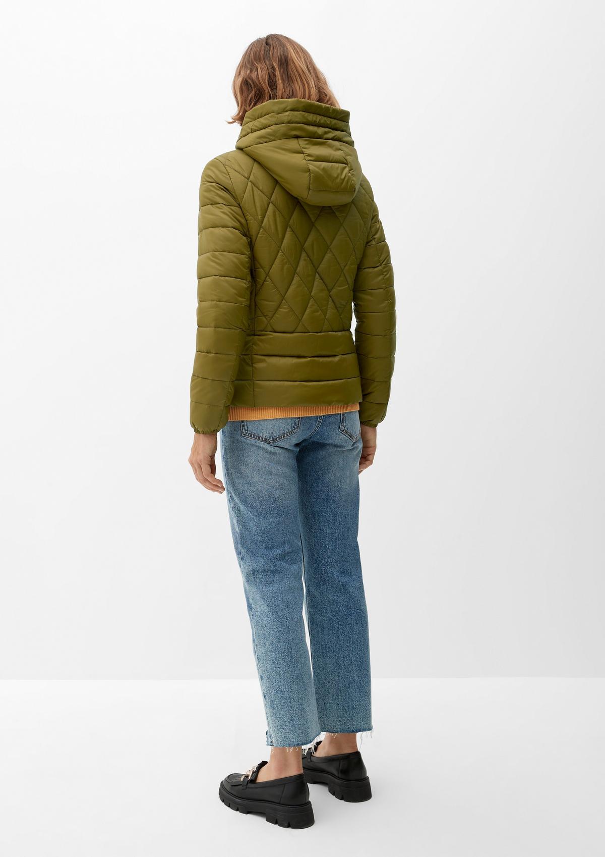 s.Oliver Lightweight hooded quilted jacket