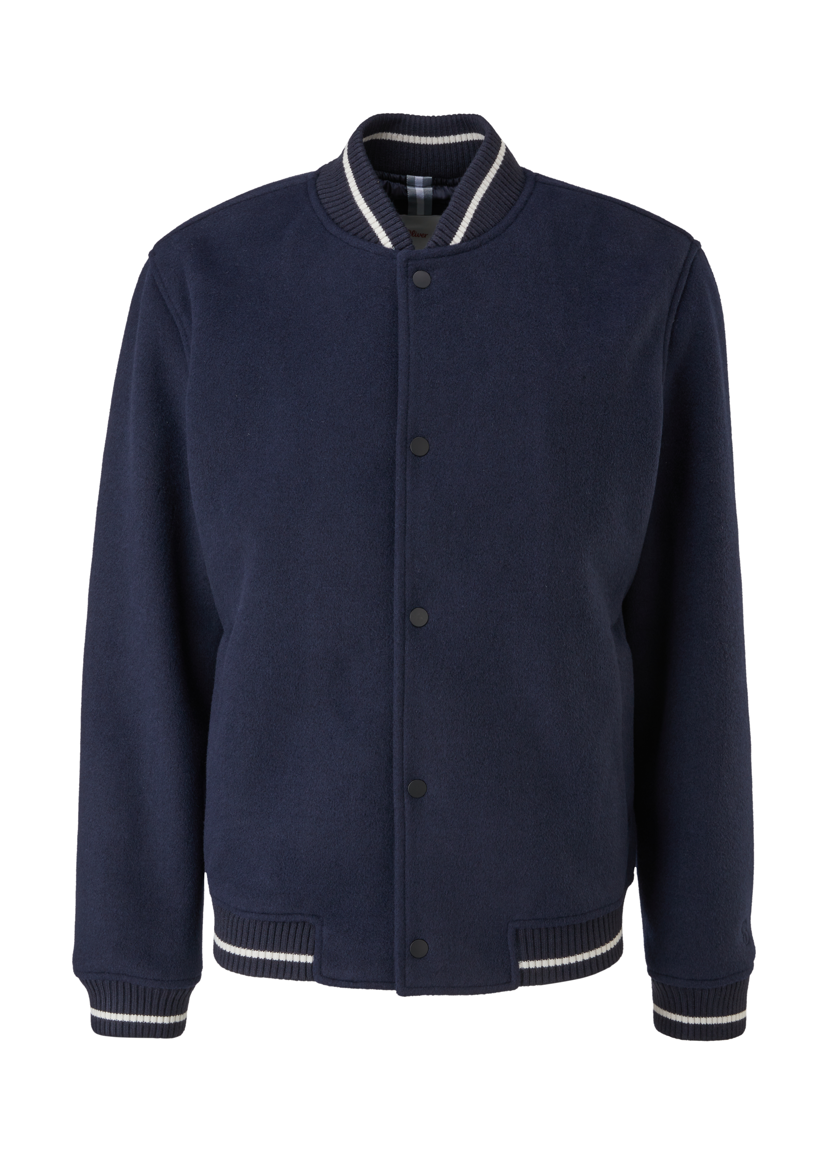 s.Oliver - Blousonjacke im Wollmix, Herren, blau