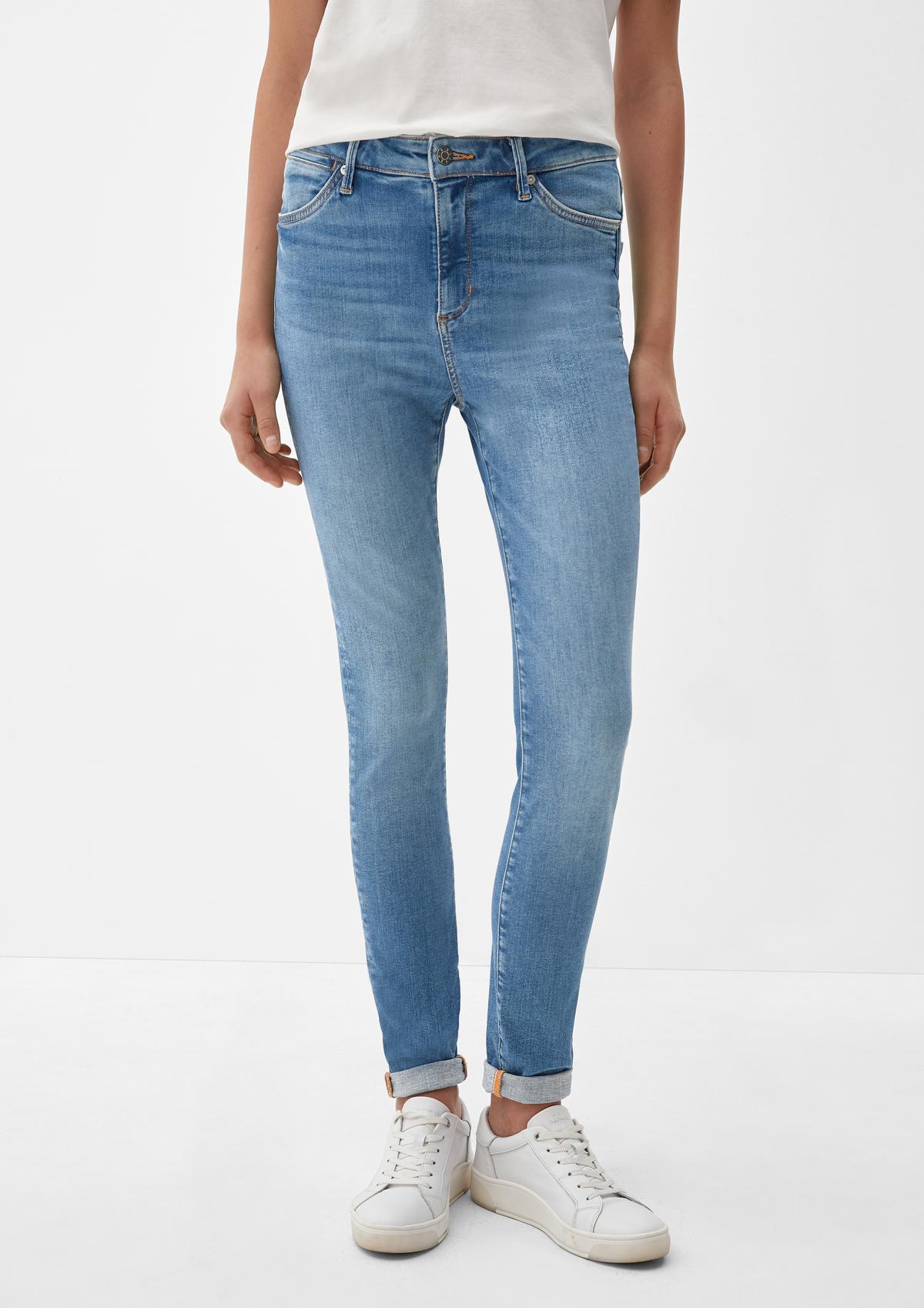 s.Oliver Jeans hlače Anny / kroj Super Skinny Fit / High Rise / zelo oprijete hlačnice