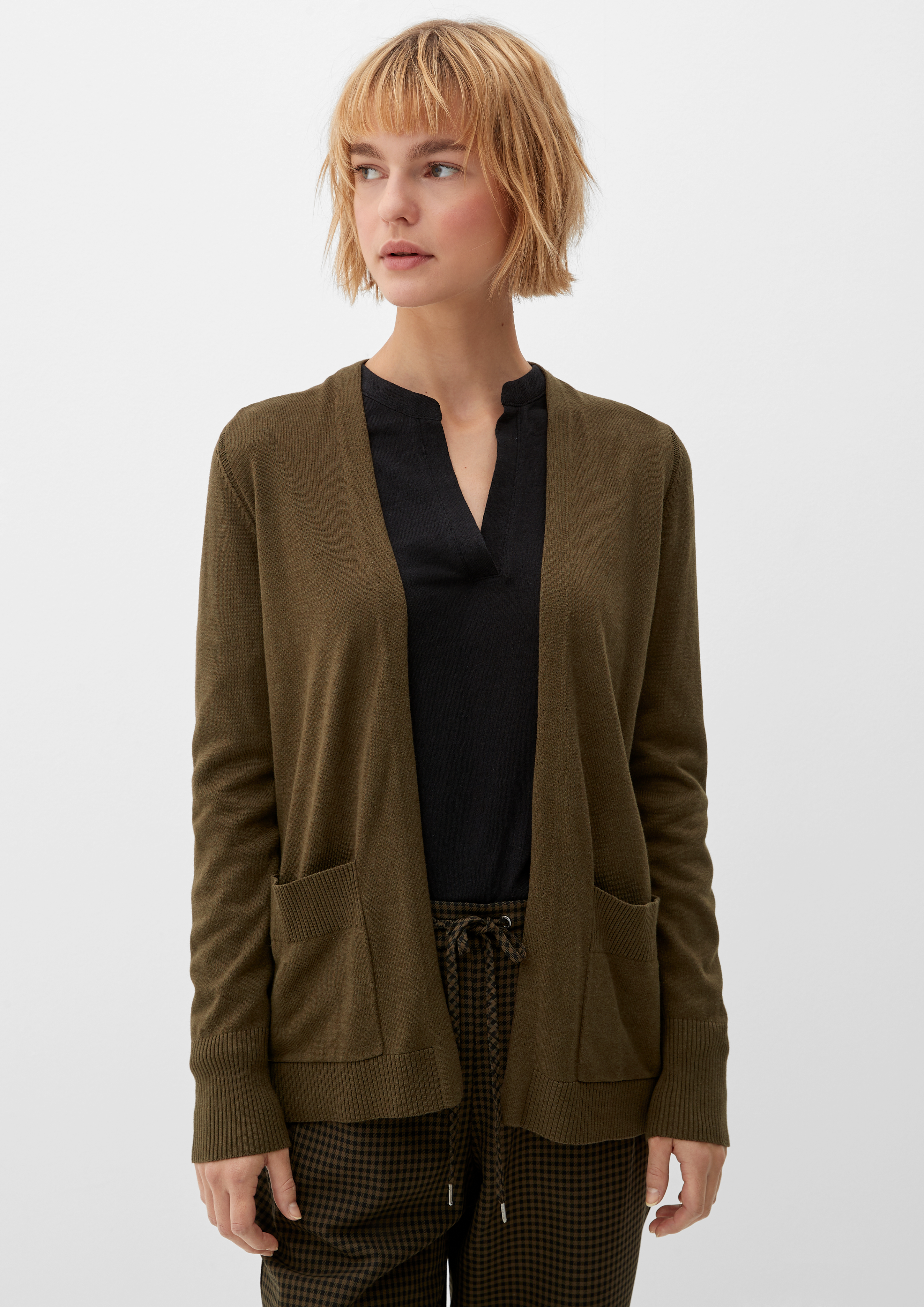 Loft open outlet hooded cardigan