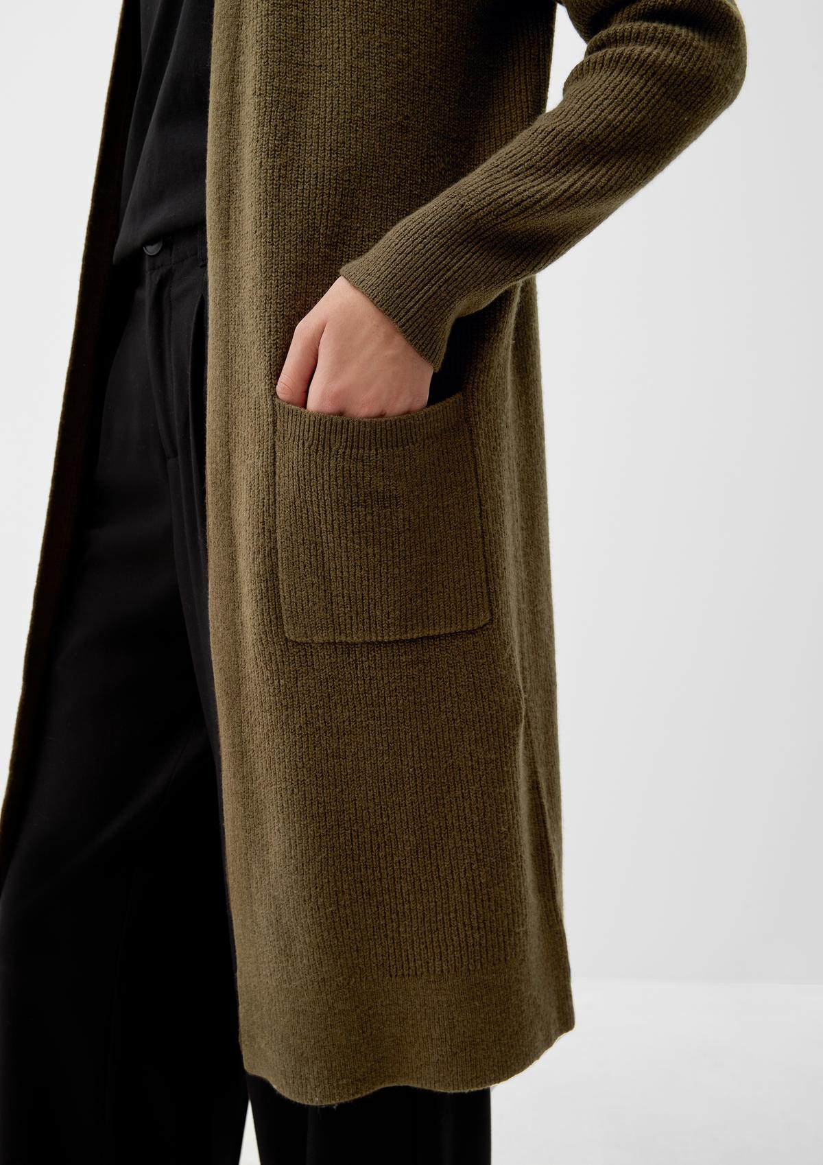 s.Oliver Long, open-fronted cardigan