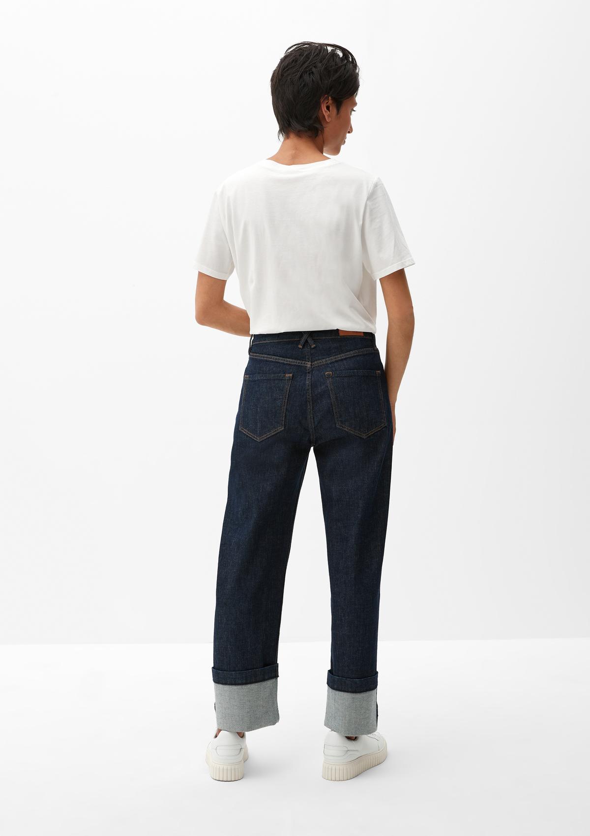 s.Oliver Regular fit: cropped jeans with a straight leg