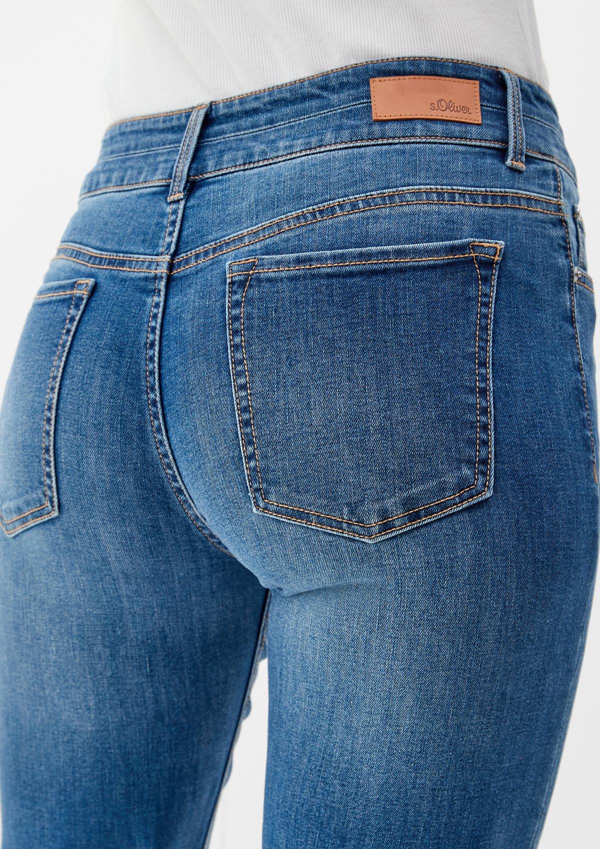 Regular: Jeans mit Straight leg - blau