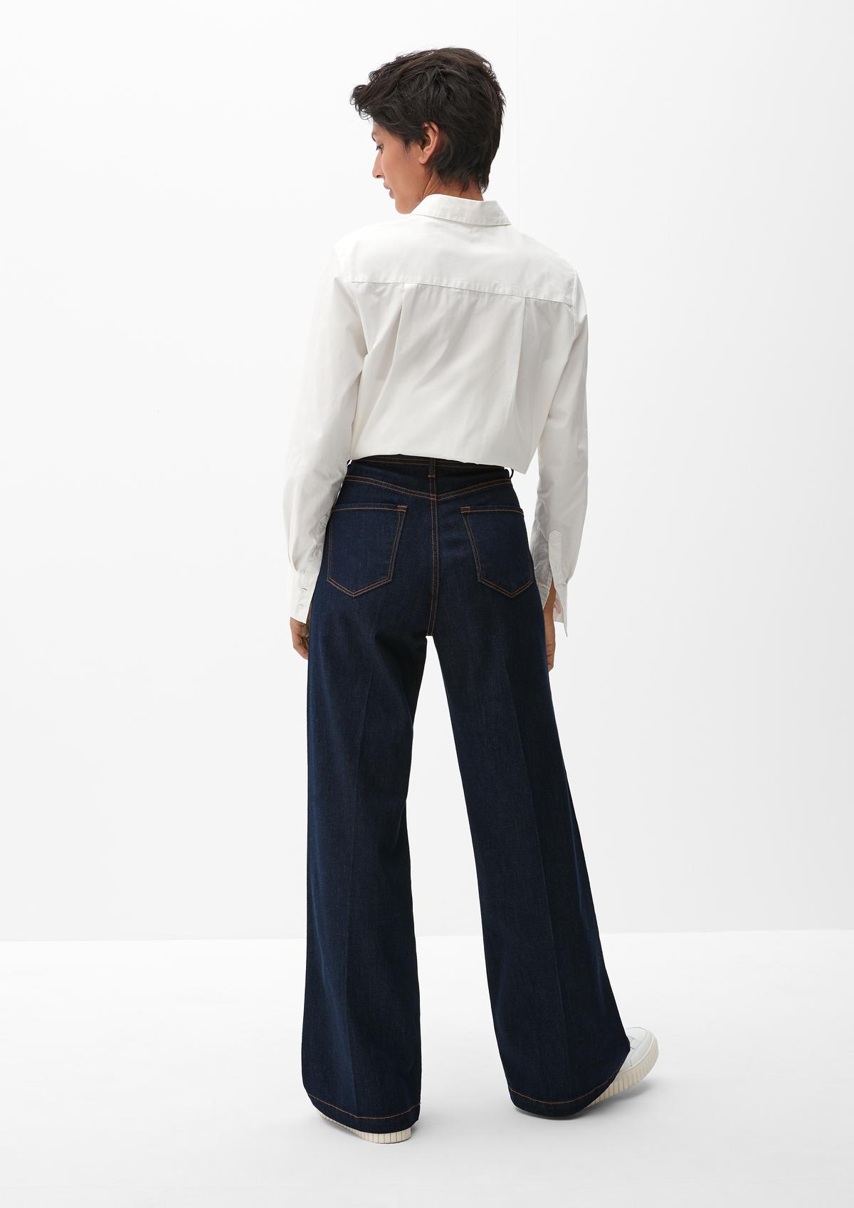 s.Oliver Regular: jeans hlače s širokimi hlačnicami