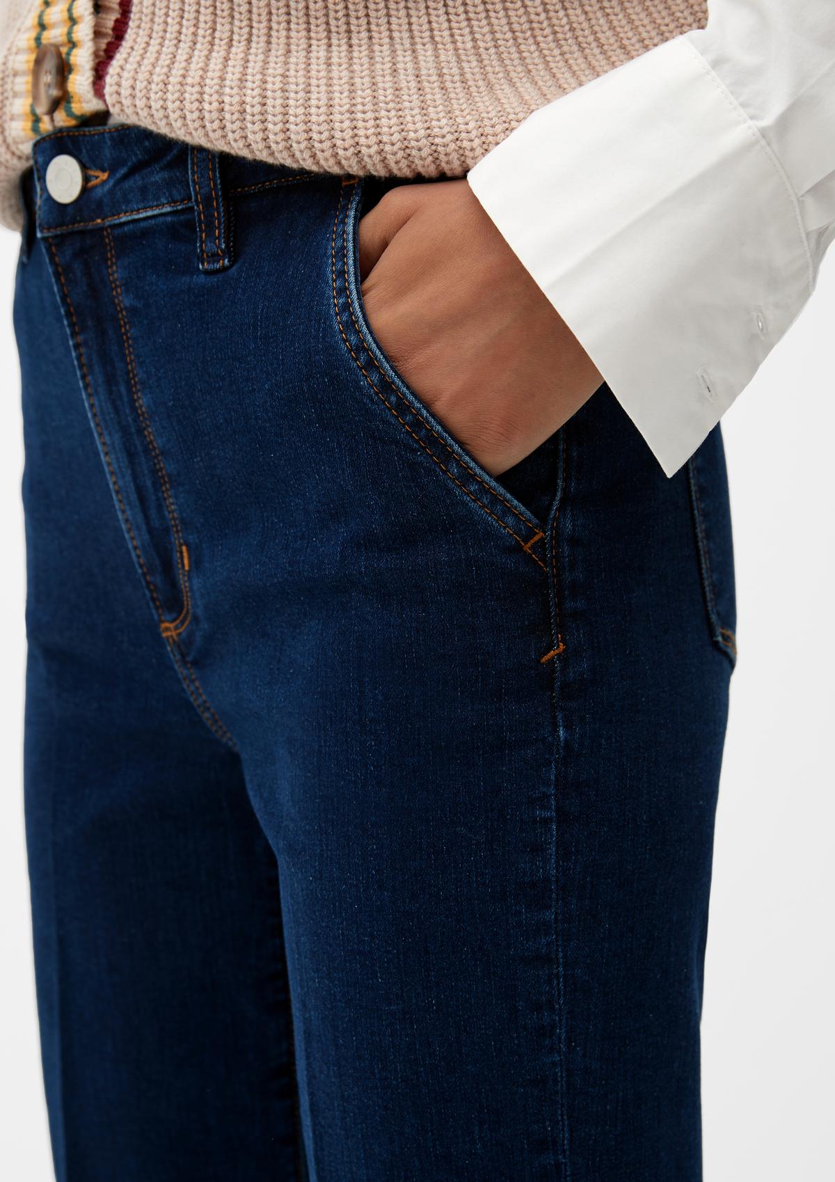 s.Oliver Slim: jeans met bootcut leg
