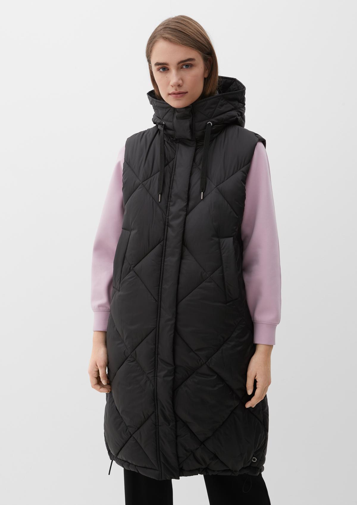 s.Oliver Long quilted body warmer