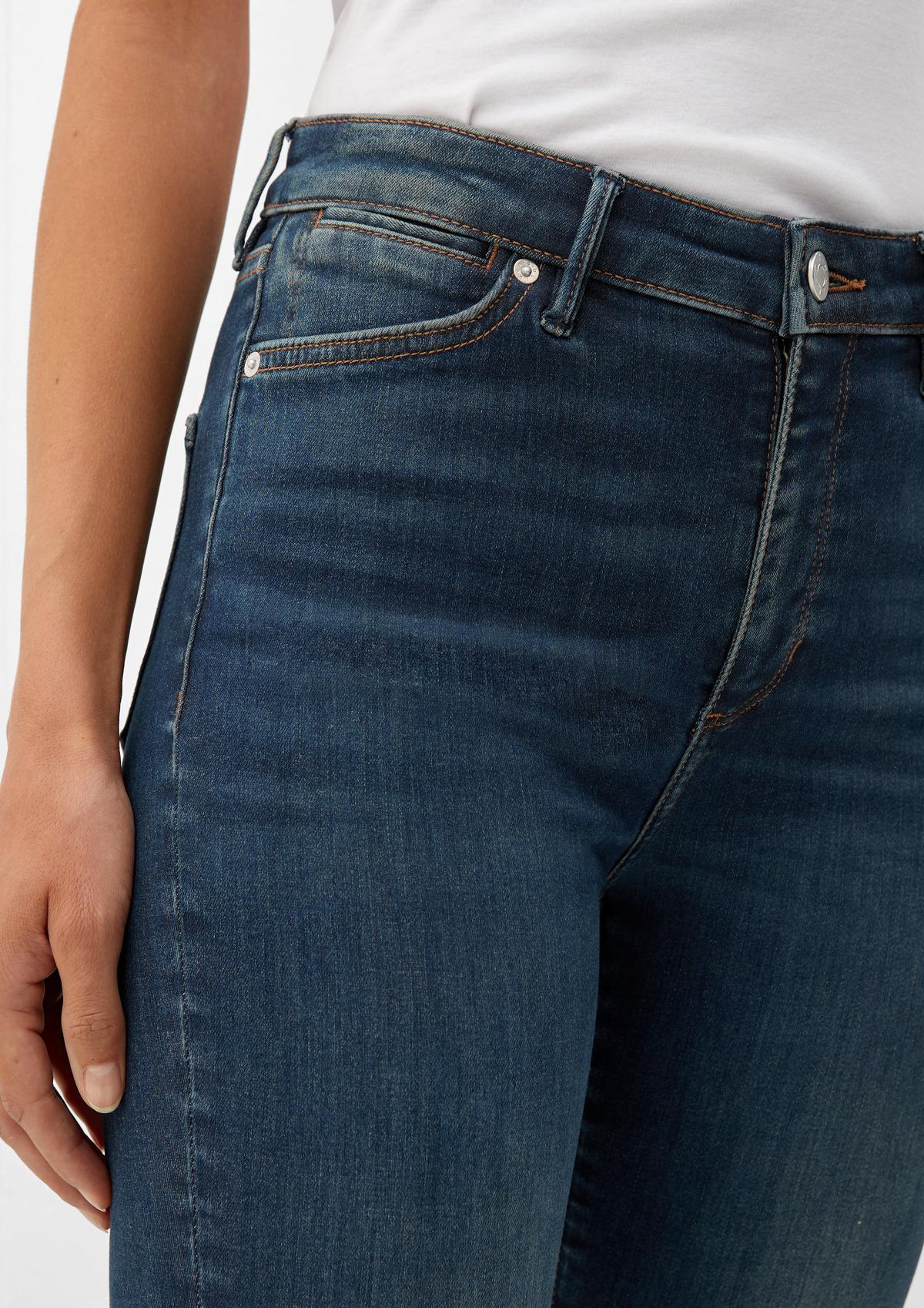 Super skinny fit: jeans with a subtle wash - dark blue