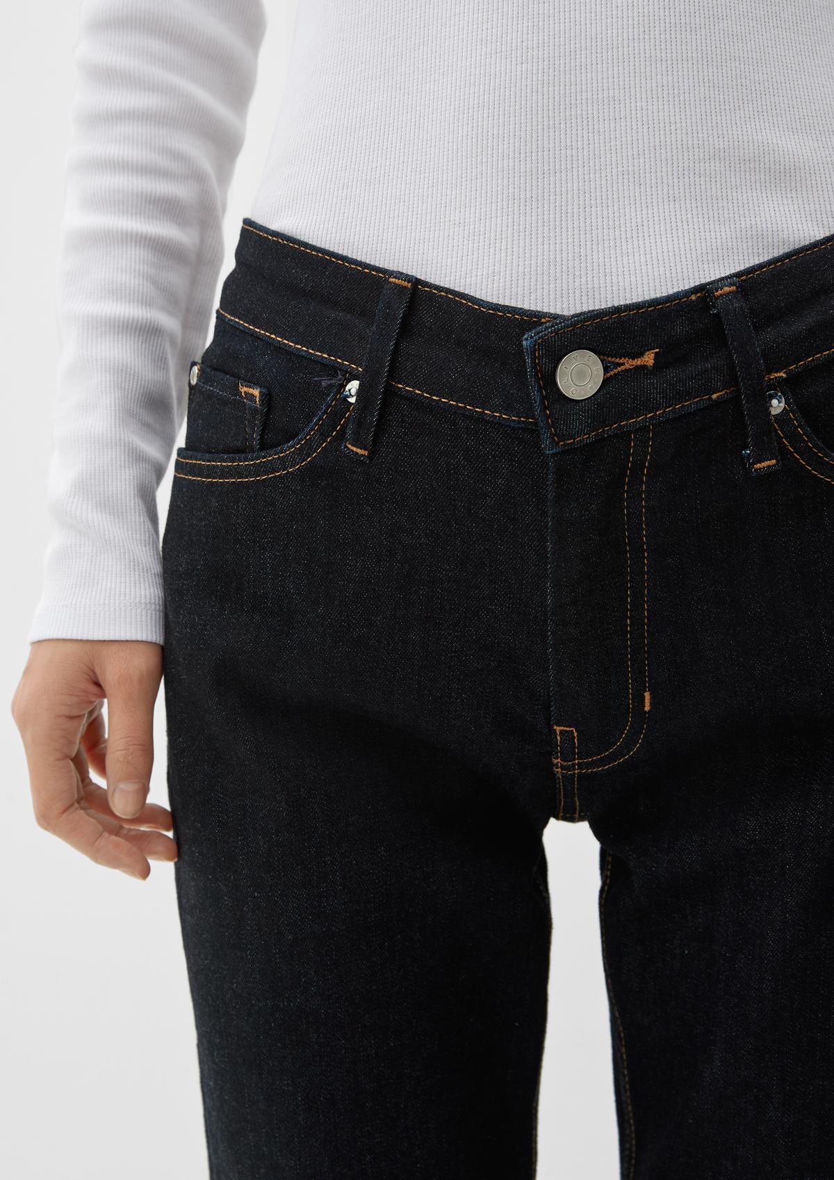 s.Oliver Običajne Regular jeans hlače Karolin/kroj Regular Fit/ Mid Rise/ravne hlačnice