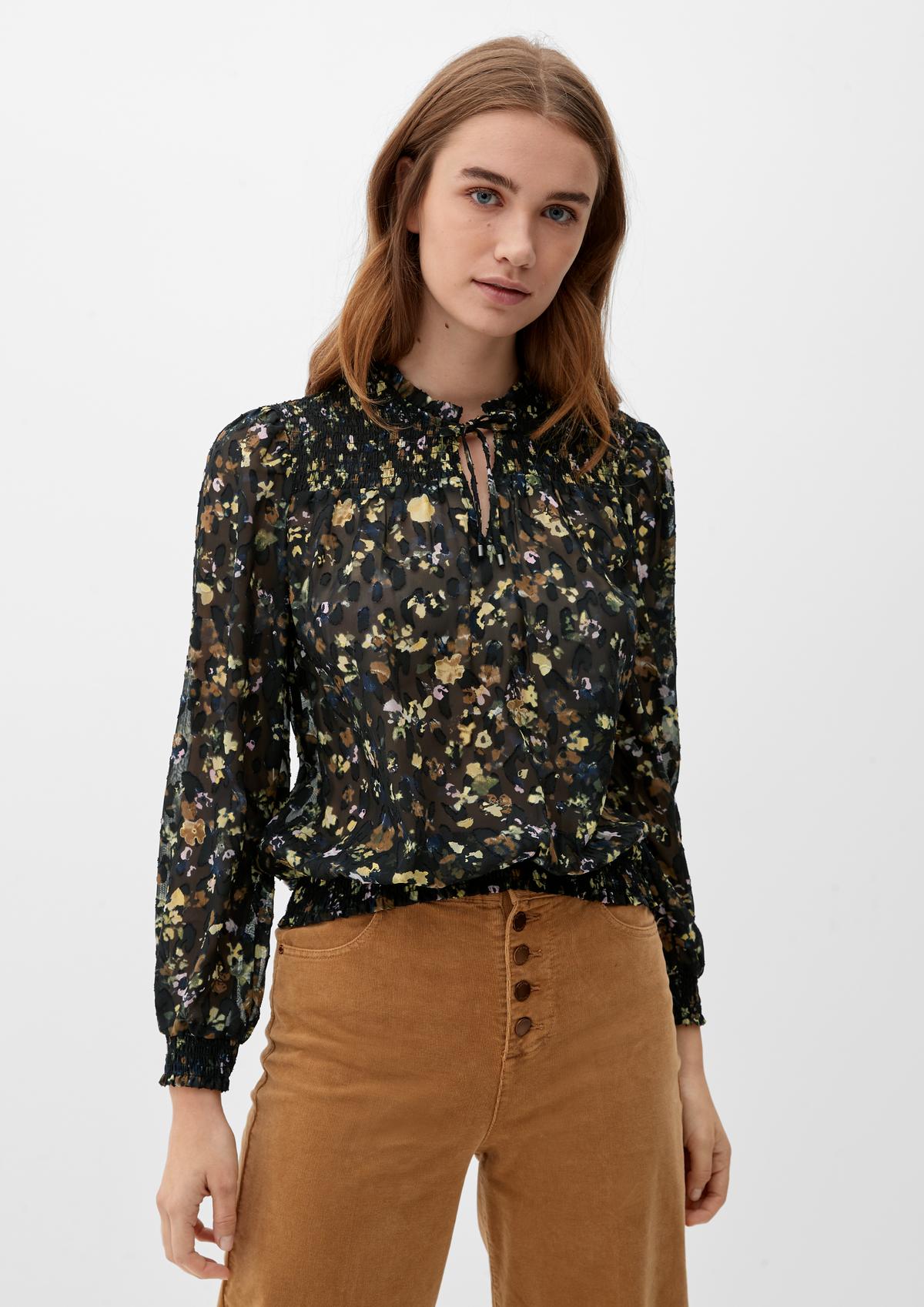 Sequin Detailed Chiffon Blouse by Witt