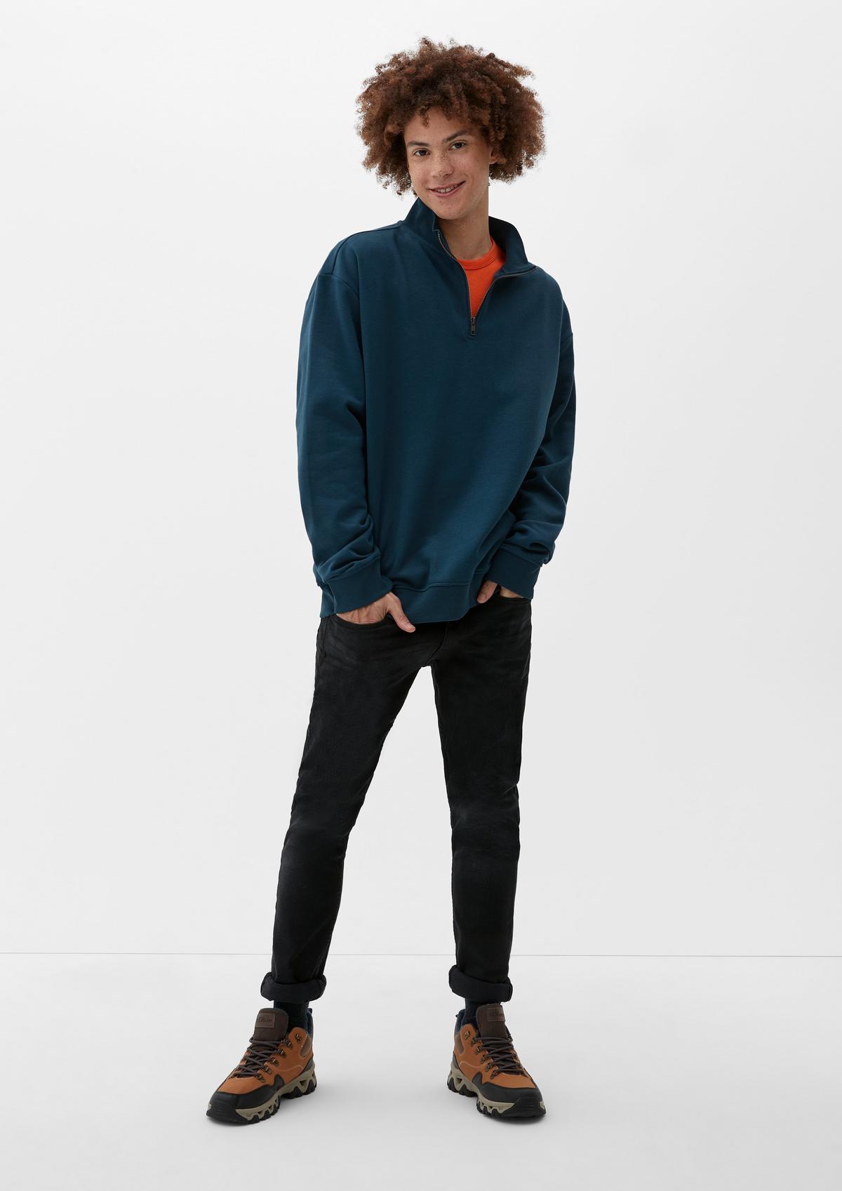 s.Oliver Sweatshirt with a zip
