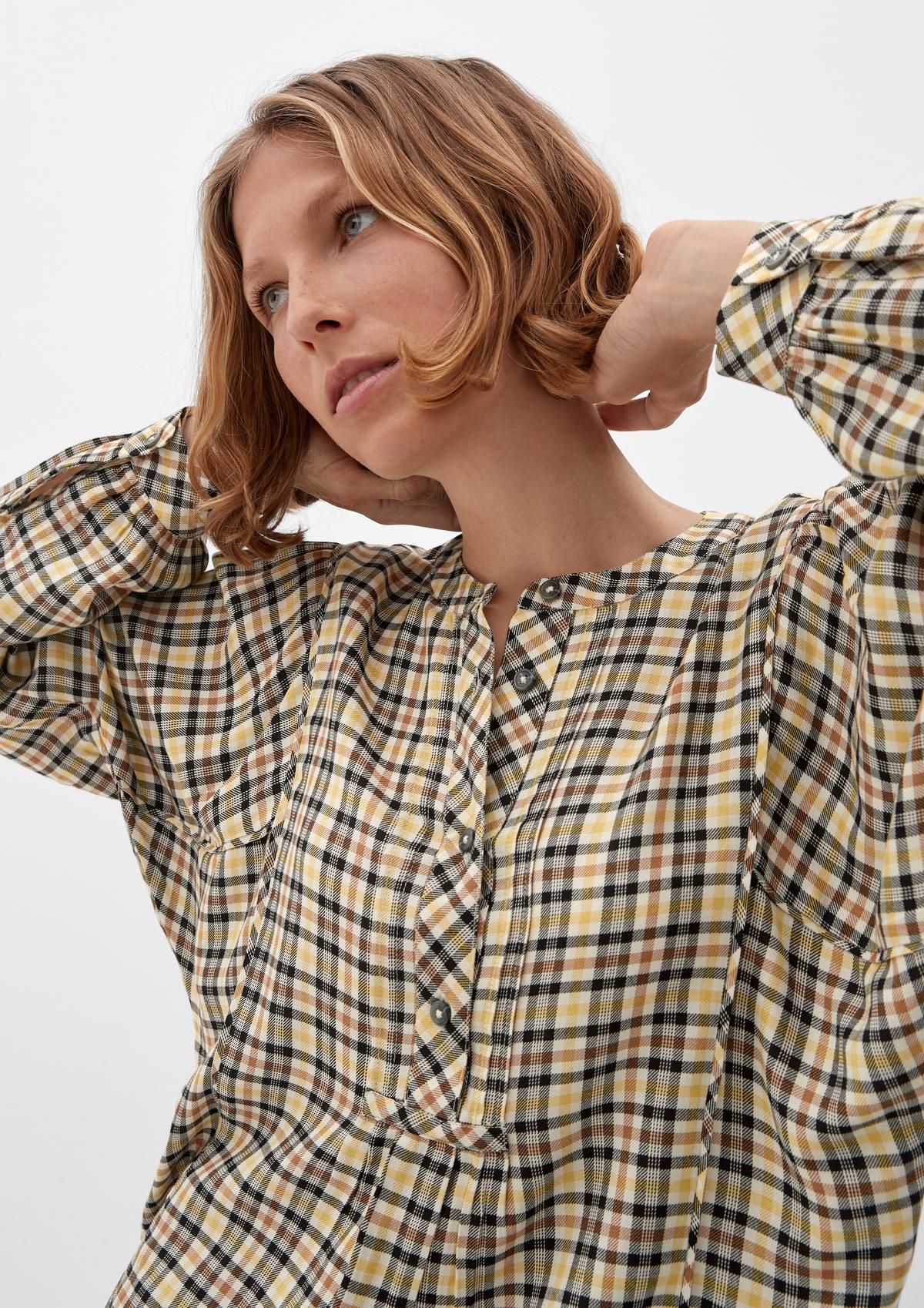 s.Oliver Blouse made of viscose and modal
