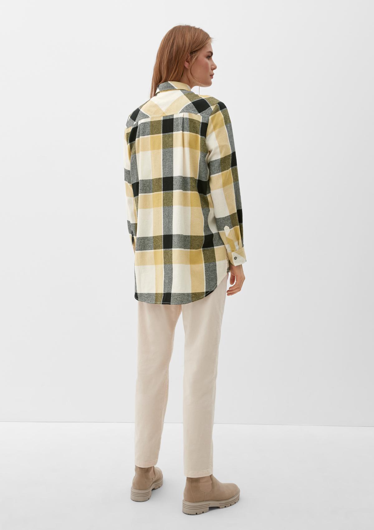 s.Oliver Shirt blouse made of soft twill